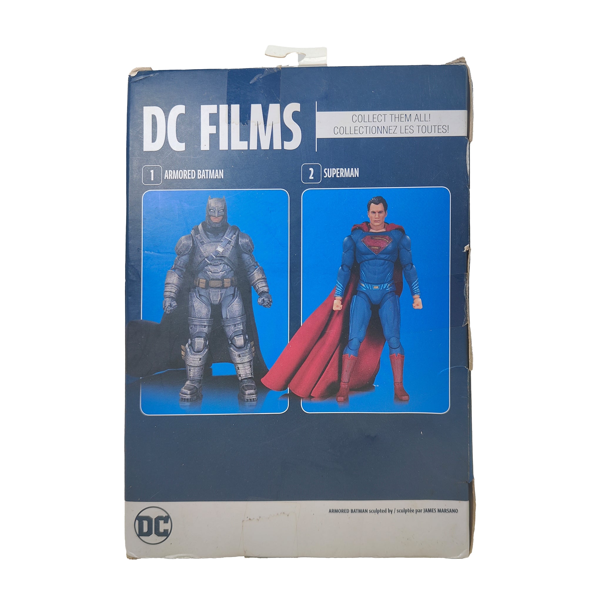 DC Collectibles DC Films Batman V Superman Series Armored Batman Action Figure 2016 18cm – Batman, Vintage Brands, 18 cm, 2016, pre-owned collector piece, Uncanny Collectibles Dublin Ireland