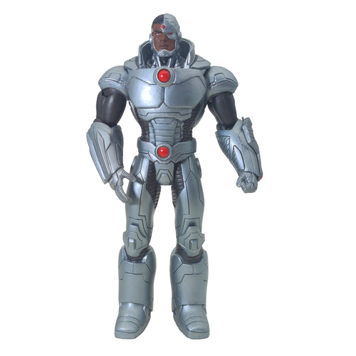 DC Collectibles New 52 Justice League Cyborg Action Figure – DC Heroes, Vintage Brands, 18 cm, pre-owned collector piece, Uncanny Collectibles Dublin Ireland