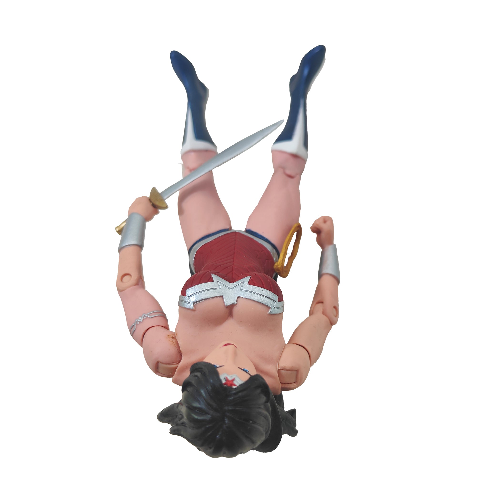 DC Collectibles New 52 Justice League Wonder Woman Action Figure 2012 – DC Heroes, Vintage Brands, 17 cm, 2012, pre-owned collector piece, Uncanny Collectibles Dublin Ireland