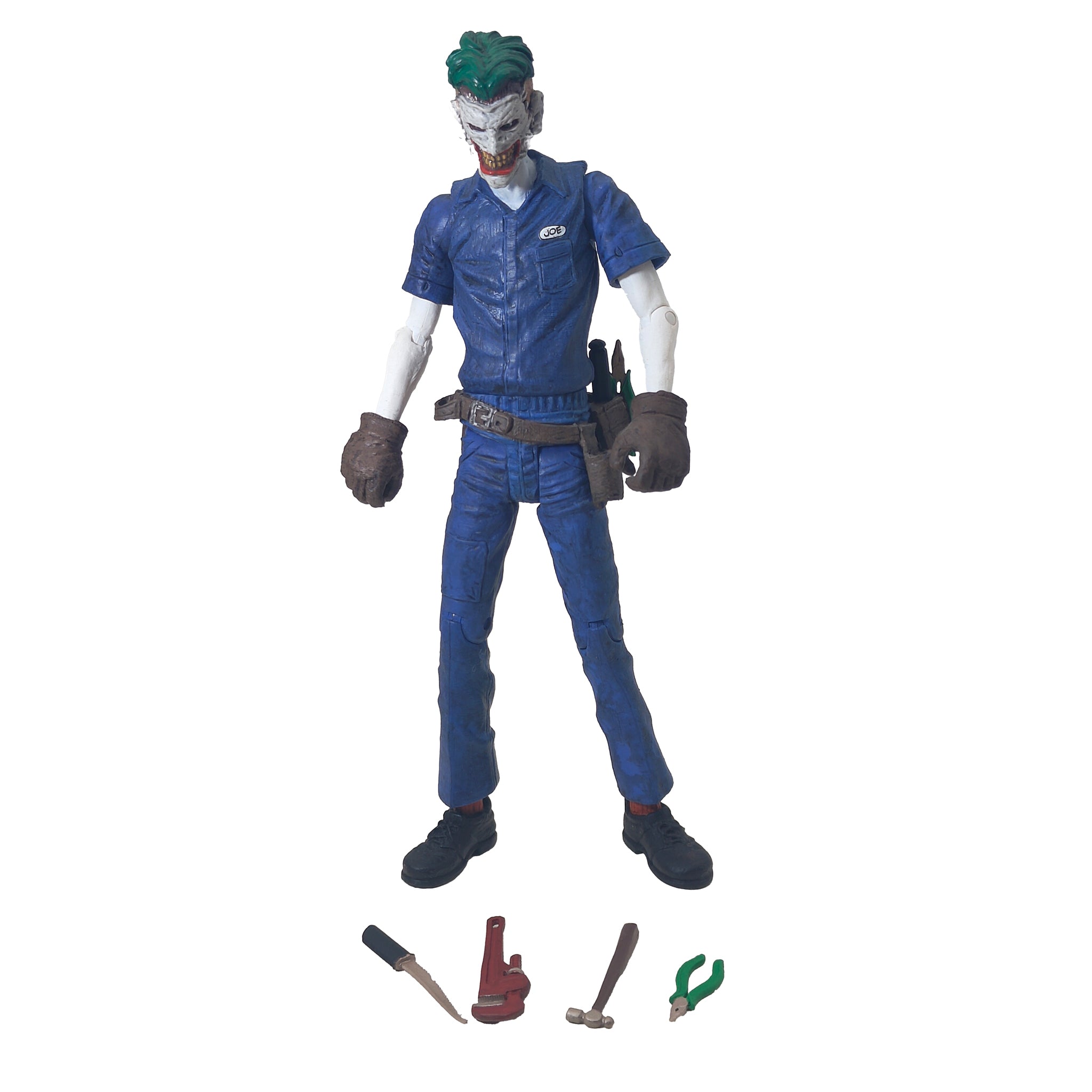 DC Collectibles Super Villains Joker Joes Garage Action Figure