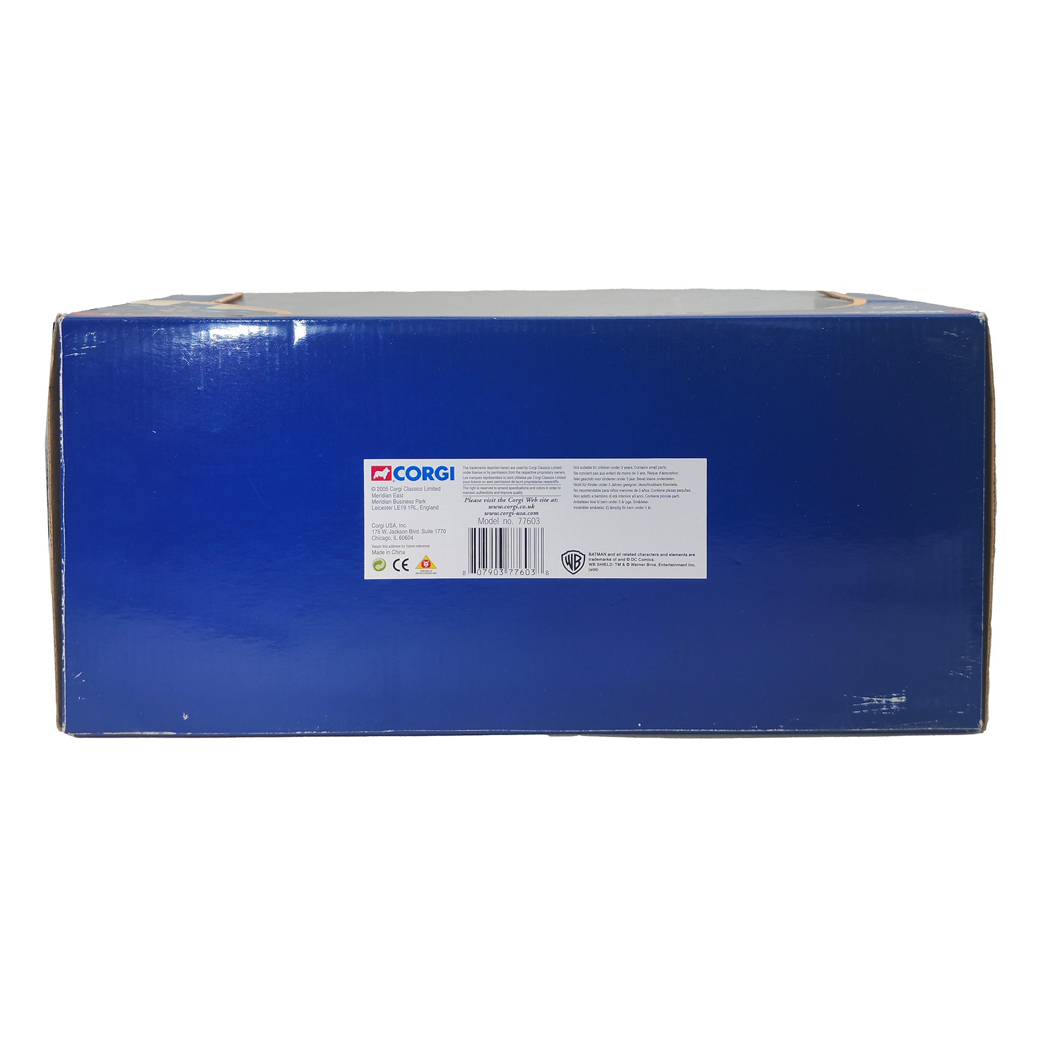 DC Comics 2000 Batmobile Corgi Diecast Metal Vehicle 2005