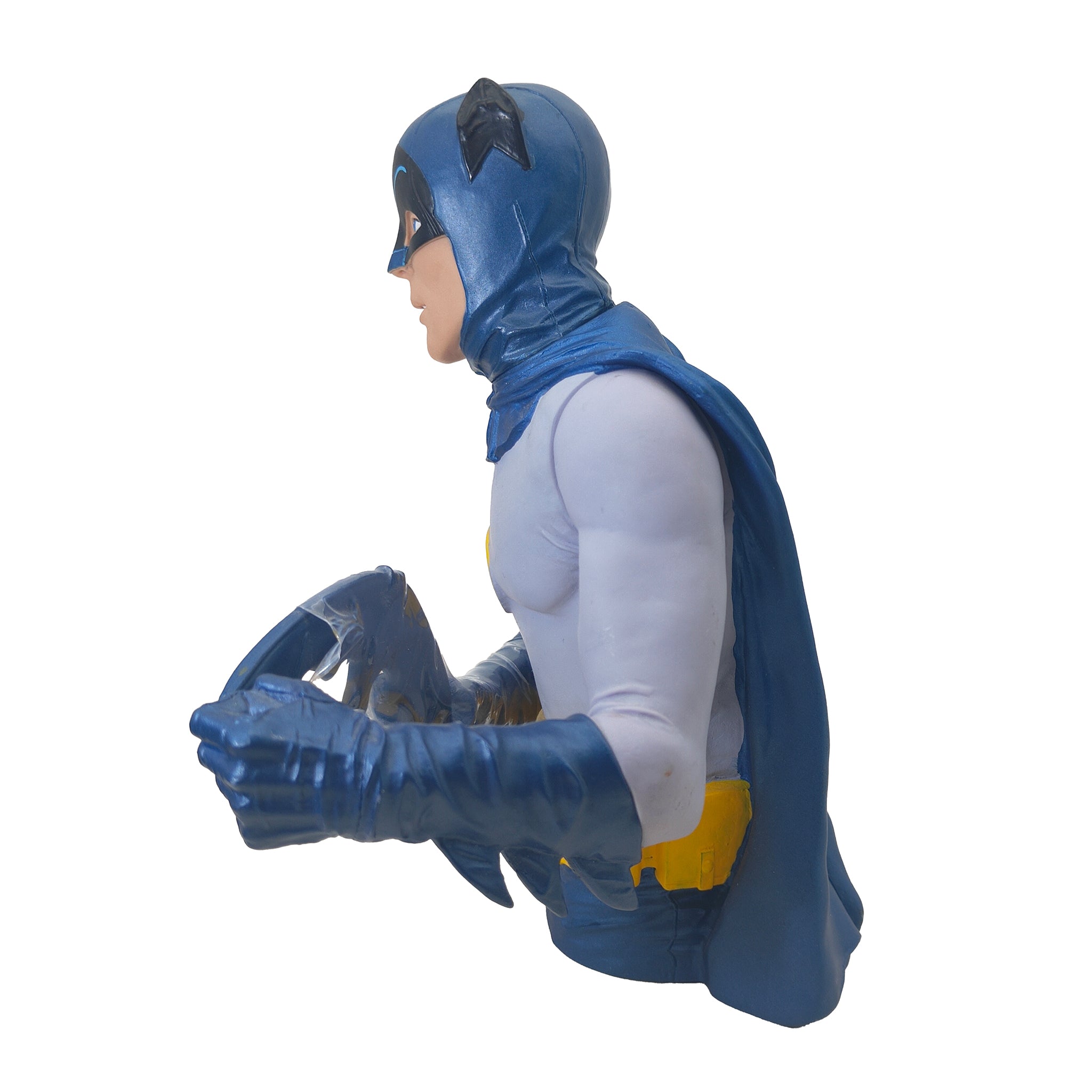 DC Comics Batman Classic TV Series Adam West Diamond Select Vinyl Bust Bank – Batman, Diamond Select Toys, 20 cm, pre-owned collector piece, Uncanny Collectibles Dublin Ireland