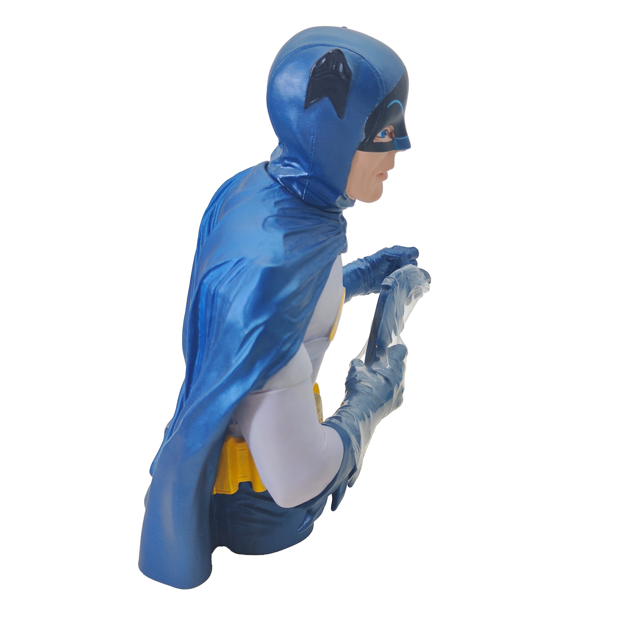 DC Comics Batman Classic TV Series Adam West Diamond Select Vinyl Bust Bank – Batman, Diamond Select Toys, 20 cm, pre-owned collector piece, Uncanny Collectibles Dublin Ireland