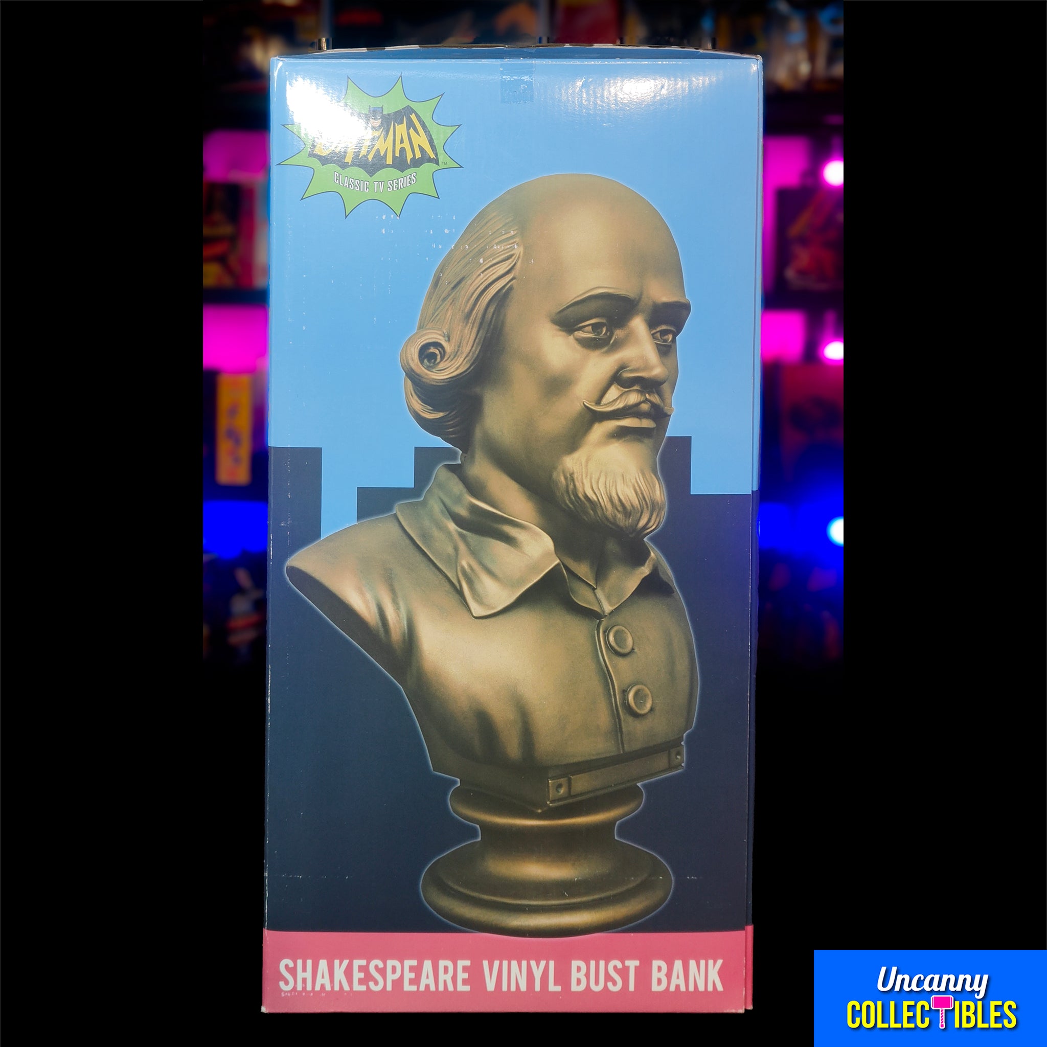 DC Comics Batman Classic TV Series Shakespeare Diamond Select Vinyl Bust Bank 2017