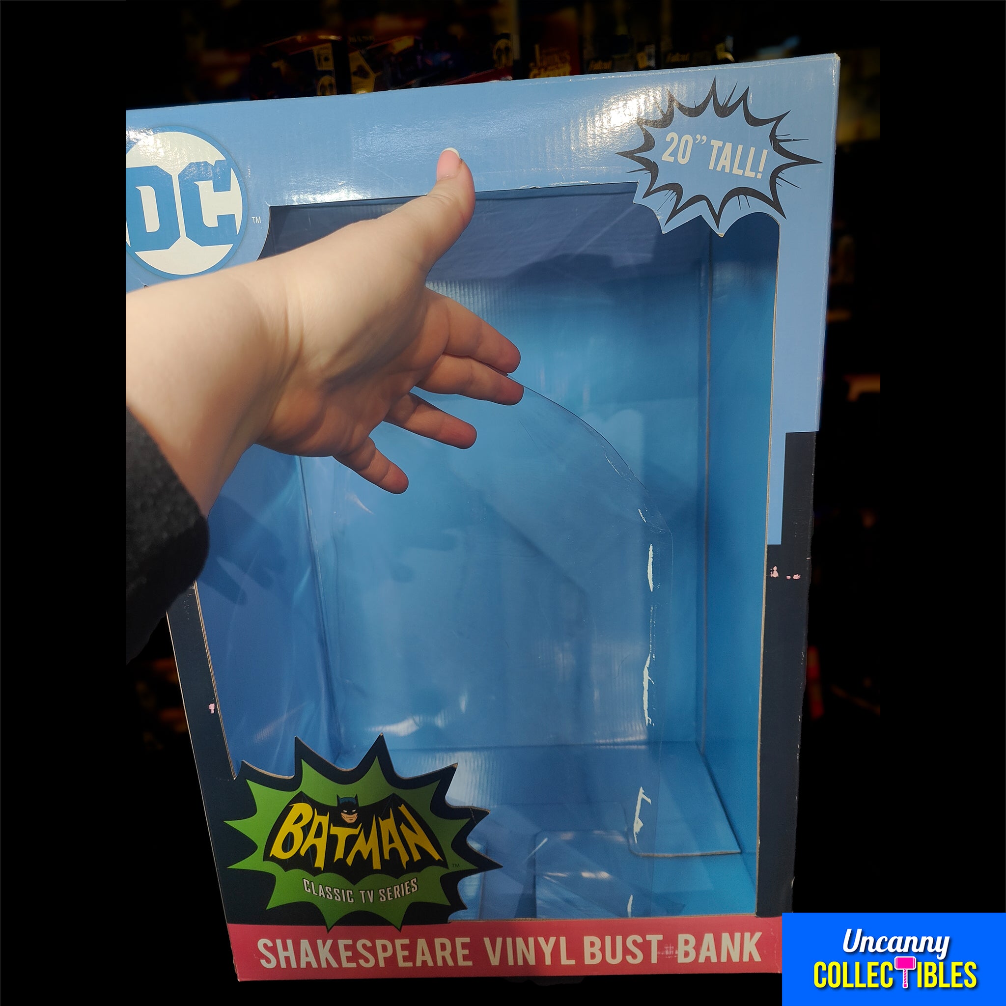 DC Comics Batman Classic TV Series Shakespeare Diamond Select Vinyl Bust Bank 2017