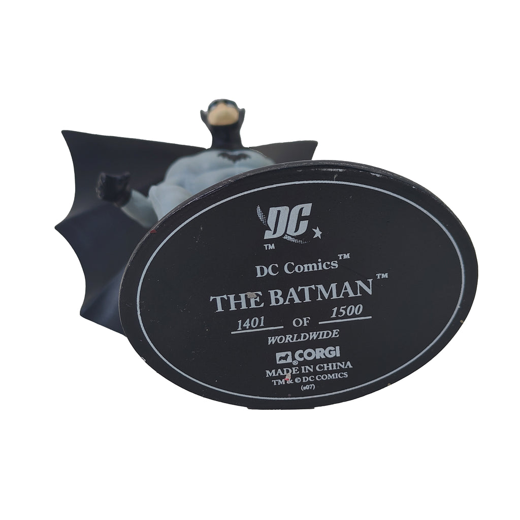 DC Comics Batman Corgi Figurine Bat Projector GCPD Keychain Bundle
