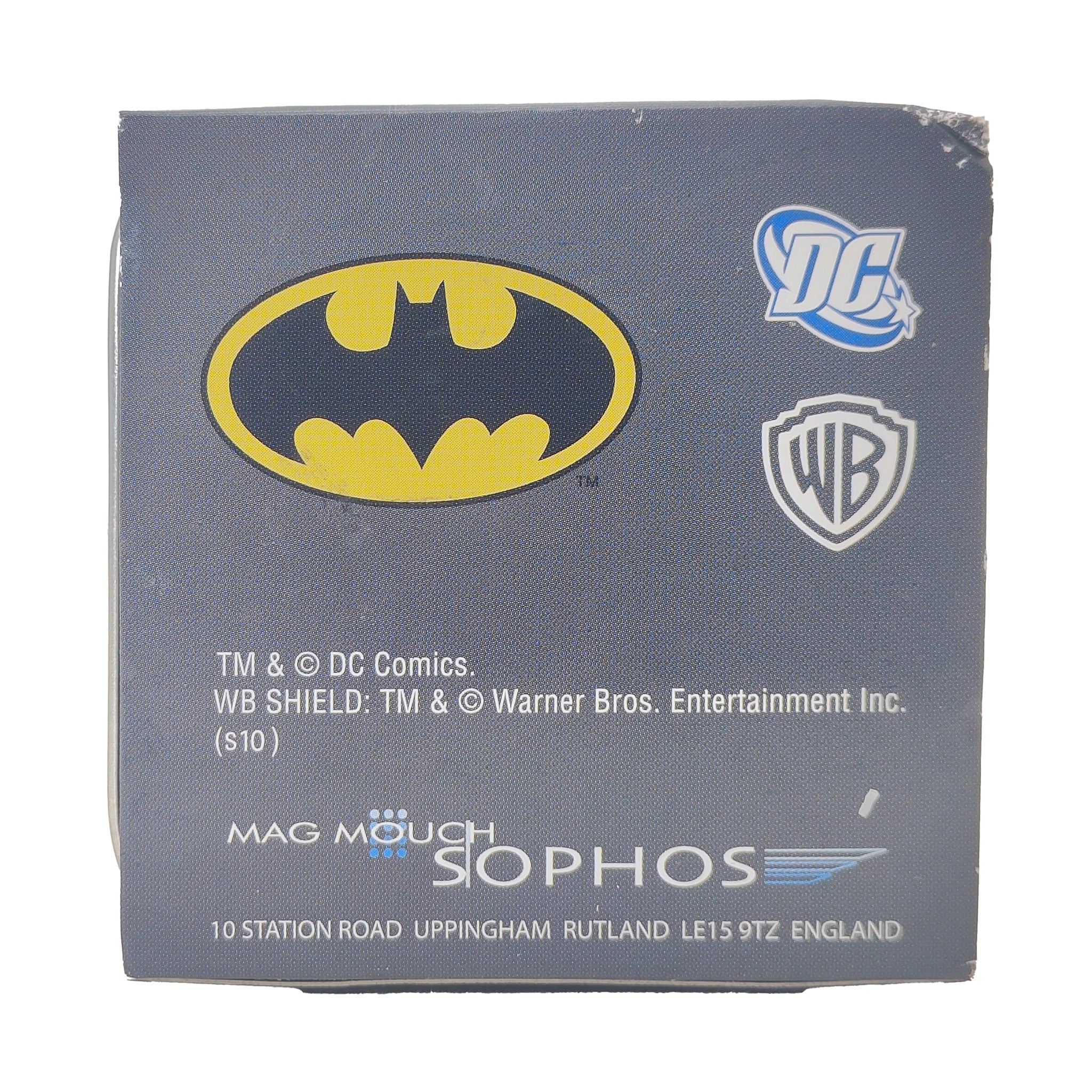 DC Comics Batman Logo Enamel Cufflinks 2010 – Batman, Vintage Brands, 2 cm, 2010, pre-owned collector piece, Uncanny Collectibles Dublin Ireland