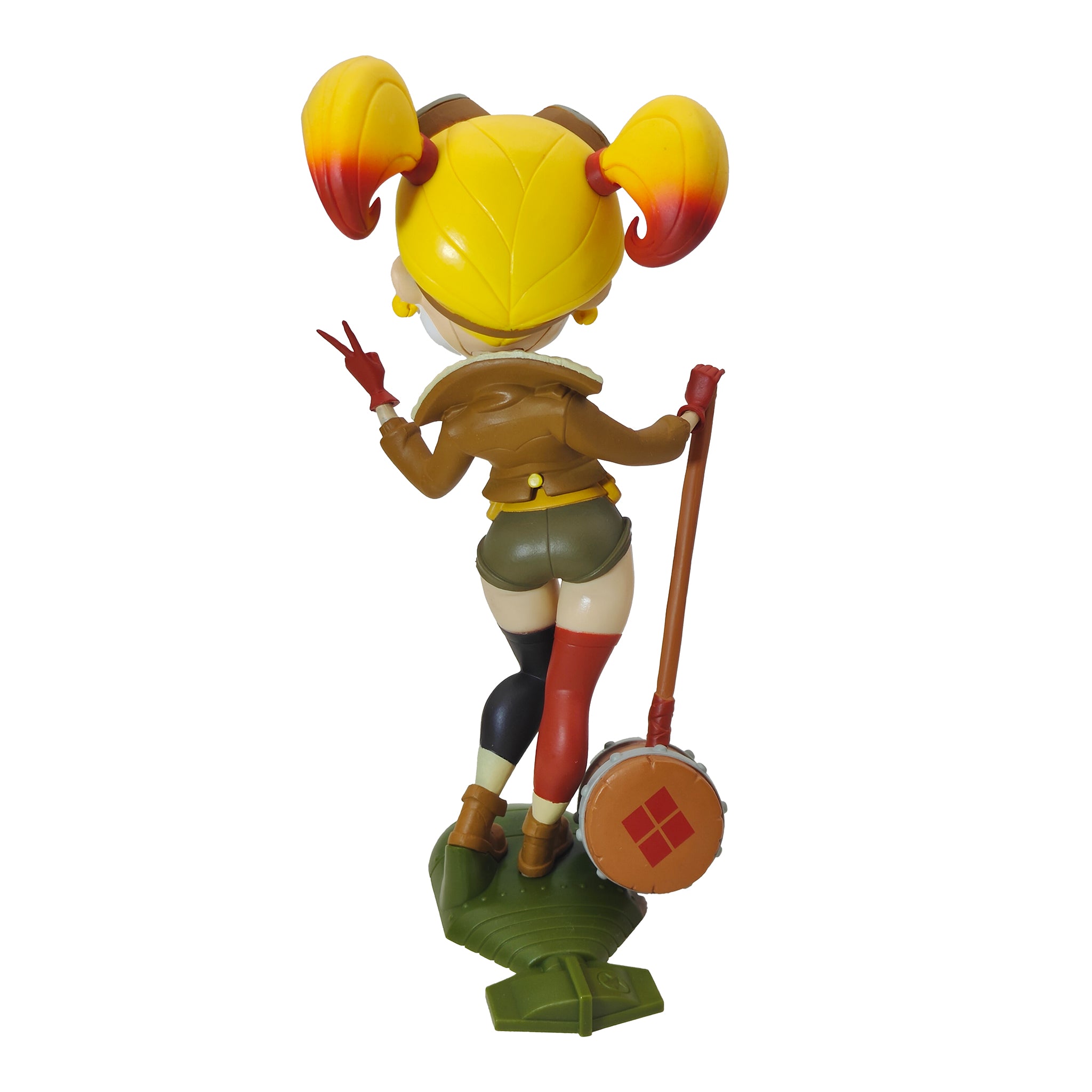 DC Comics Bombshells Harley Quinn Cryptozoic Vinyl Figure 2018 17cm – Batman, Quantum Mechanix, 17 cm, 2018, pre-owned collector piece, Uncanny Collectibles Dublin Ireland