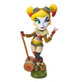 DC Comics Bombshells Harley Quinn Cryptozoic Vinyl Figure 2018 17cm – Batman, Quantum Mechanix, 17 cm, 2018, pre-owned collector piece, Uncanny Collectibles Dublin Ireland