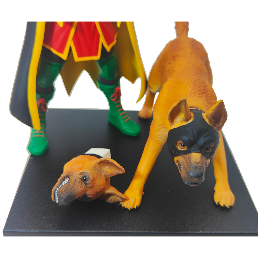 DC Comics Robin and Ace the Bat-Hound Super Sons Kotobukiya ARTFX+ 1/10 Statue
