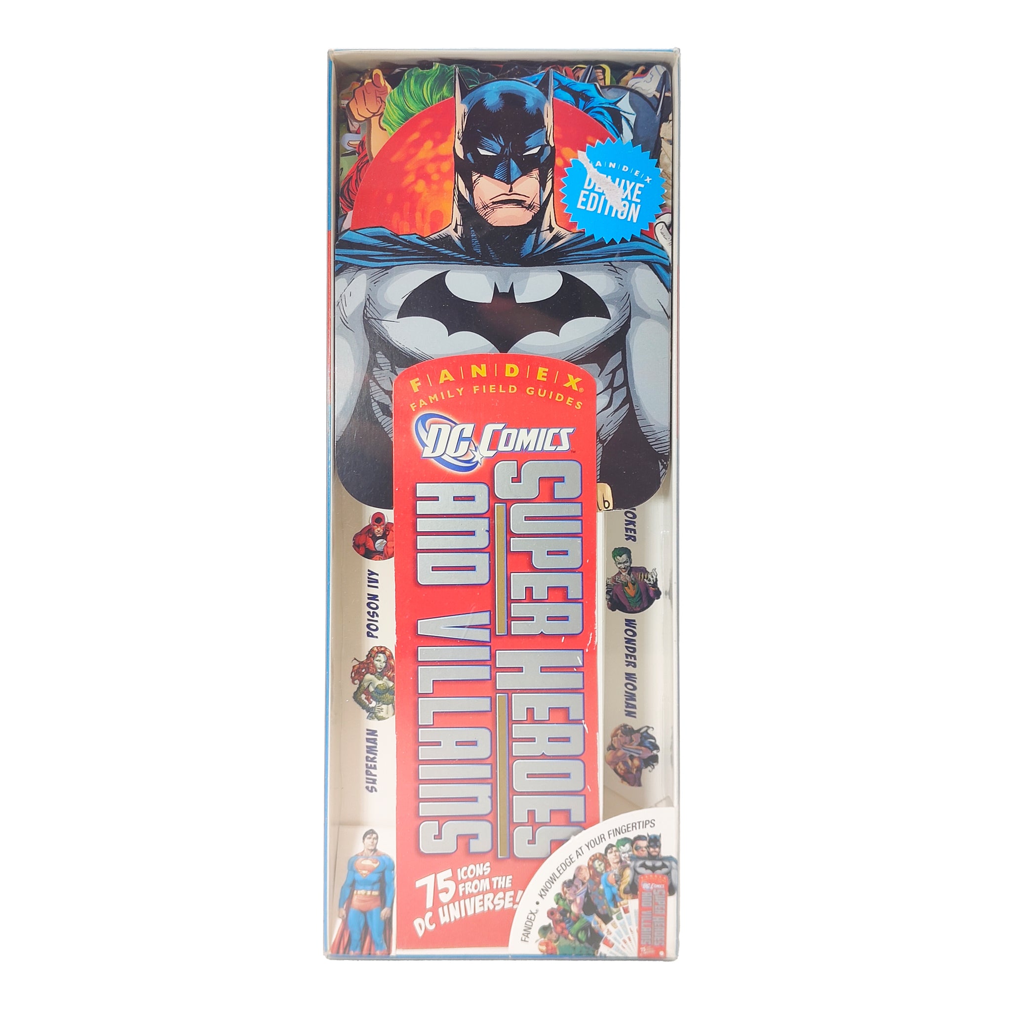 DC Comics Super Heroes and Villains Fandex Guide Workman Publishing 2010