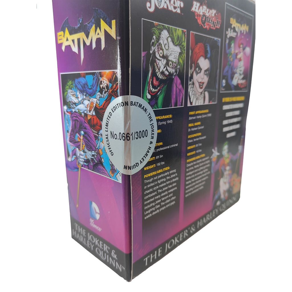 DC Comics The Joker and Harley Quinn Eaglemoss Masterpiece Collection 2 Pack