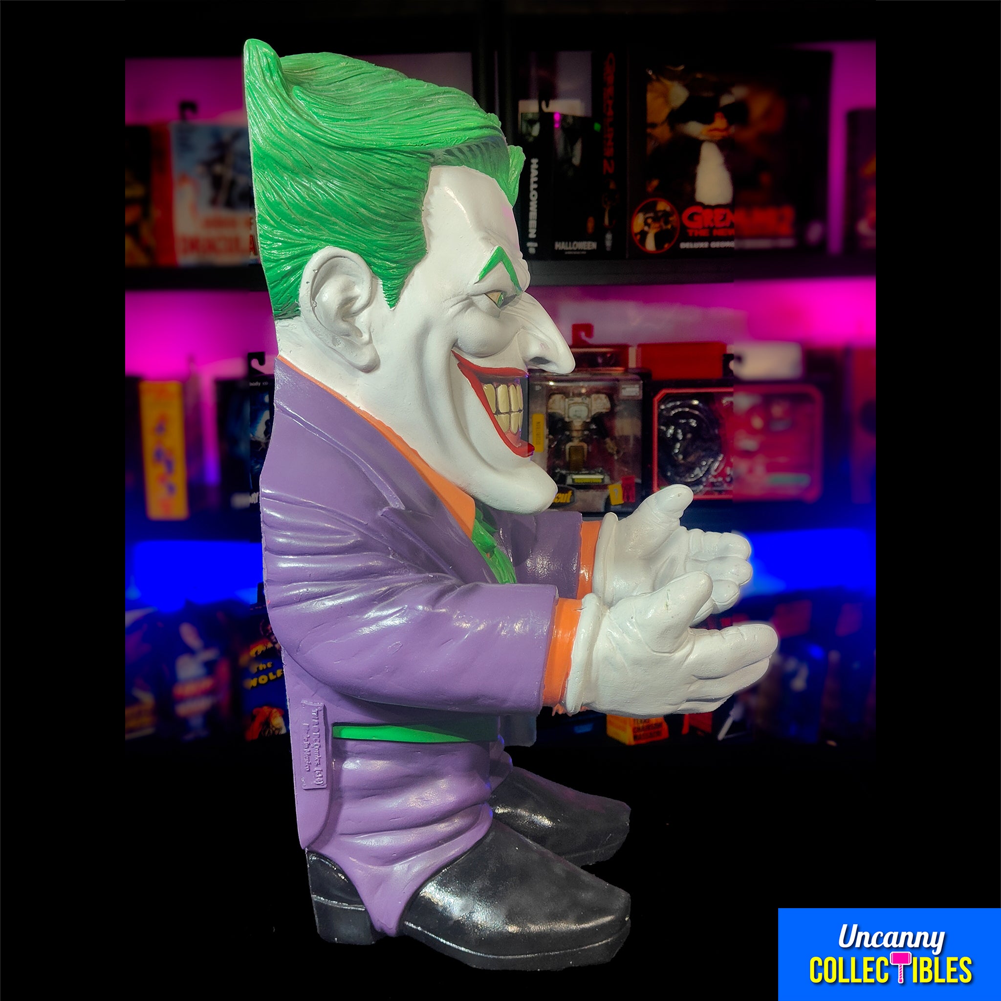 DC Comics The Joker Candy Bowl Holder Rubies 2014 – Batman, Rubie's, 51 cm, 2014, pre-owned collector piece, Uncanny Collectibles Dublin Ireland