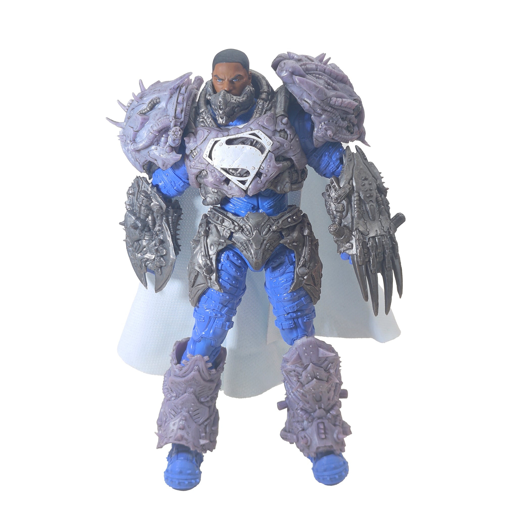 DC Direct Page Punchers Earth 2 Superman McFarlane Toys Action Figure Platinum Edition 2024 18cm – Superman, McFarlane Toys, 18 cm, 2024, pre-owned collector piece, Uncanny Collectibles Dublin Ireland