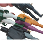 DC Direct Pocket Super Heroes Action Figure 9 Figure Bundle