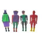 DC Direct Pocket Super Heroes Action Figure 9 Figure Bundle