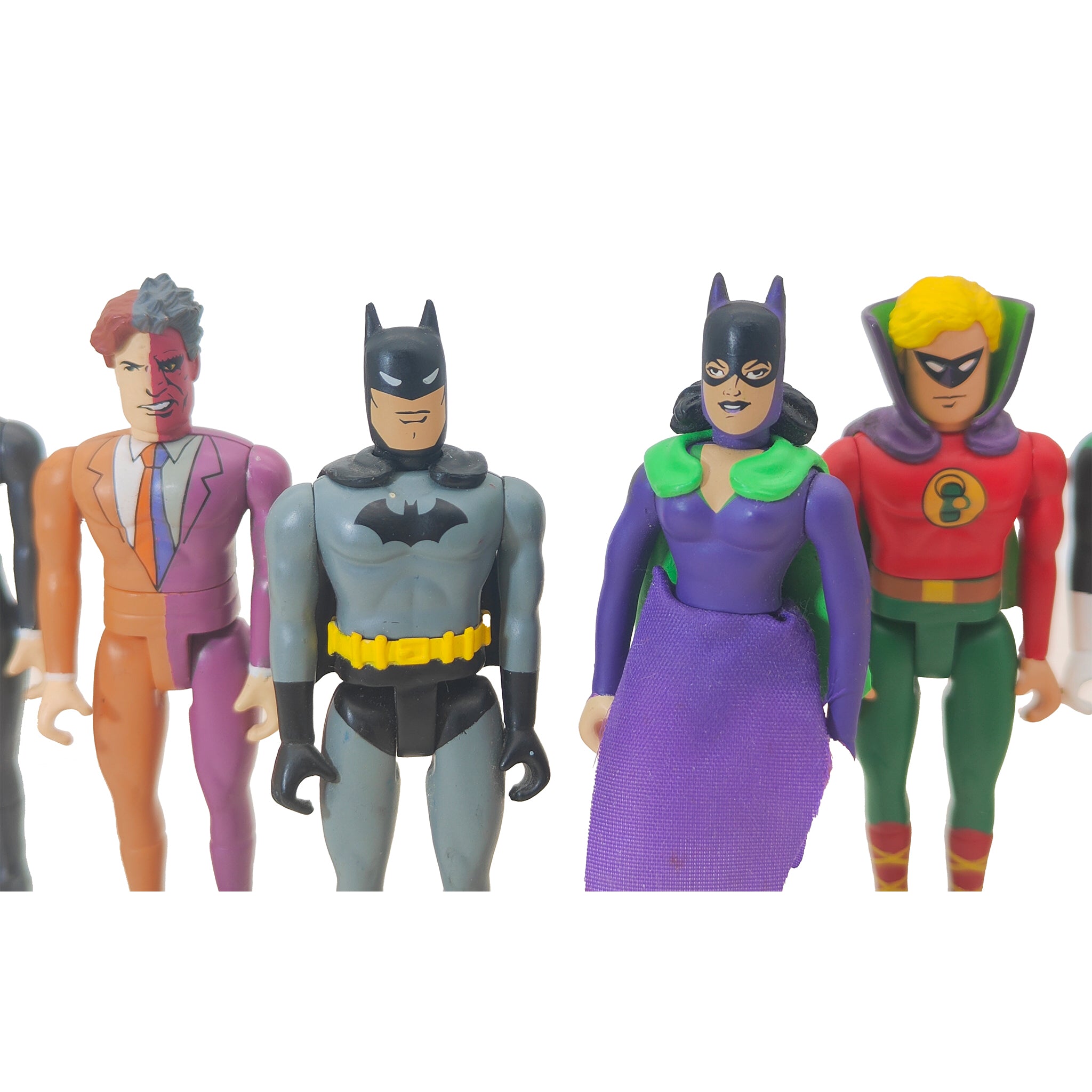 DC Direct Pocket Super Heroes Action Figure 9 Figure Bundle