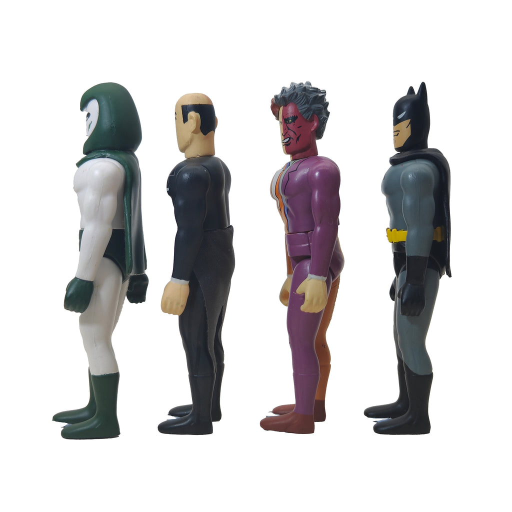 DC Direct Pocket Super Heroes Action Figure 9 Figure Bundle