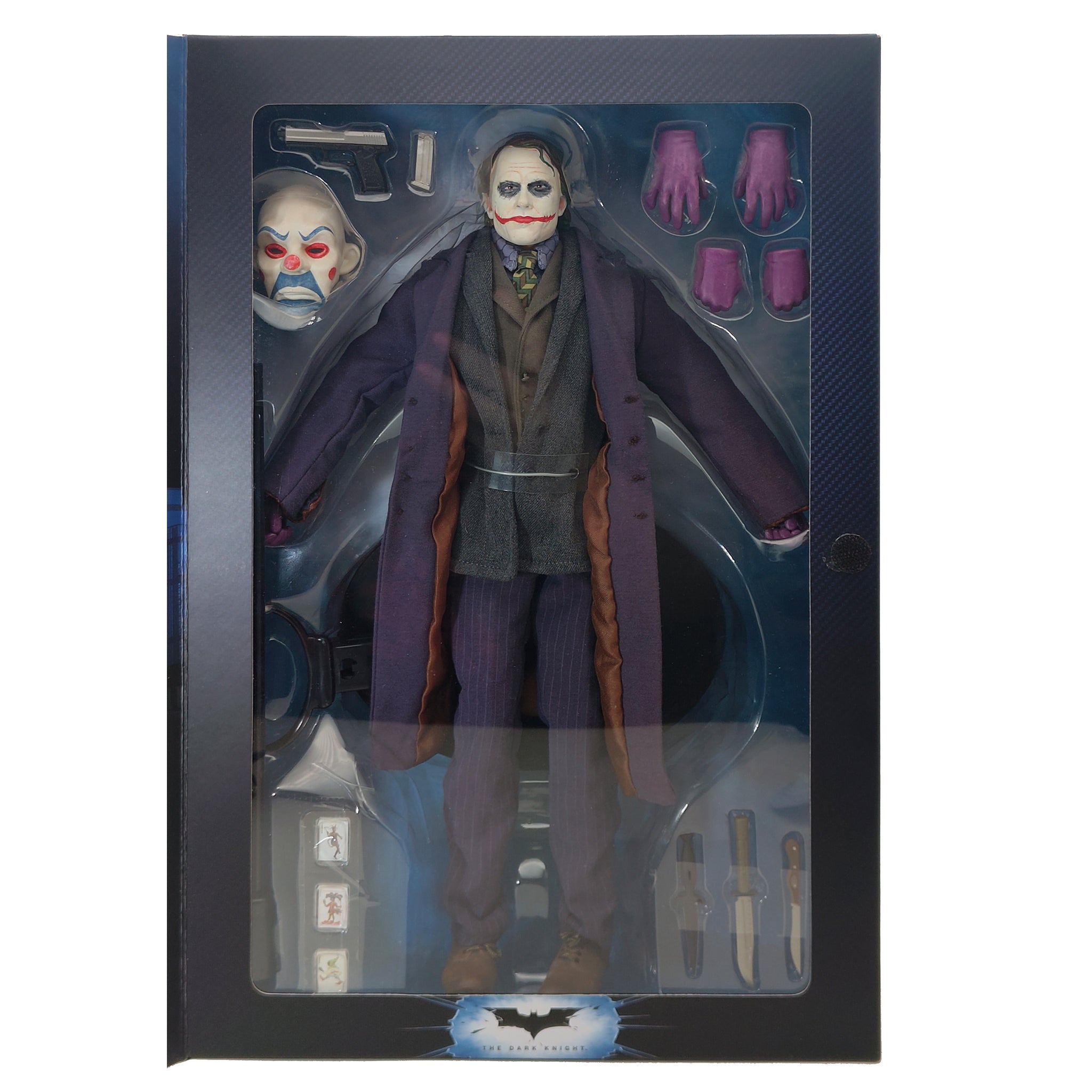 DC Direct The Dark Knight The Joker 1:6 Scale Deluxe Collector Figure – Batman, Vintage Brands, 33 cm, pre-owned collector piece, Uncanny Collectibles Dublin Ireland