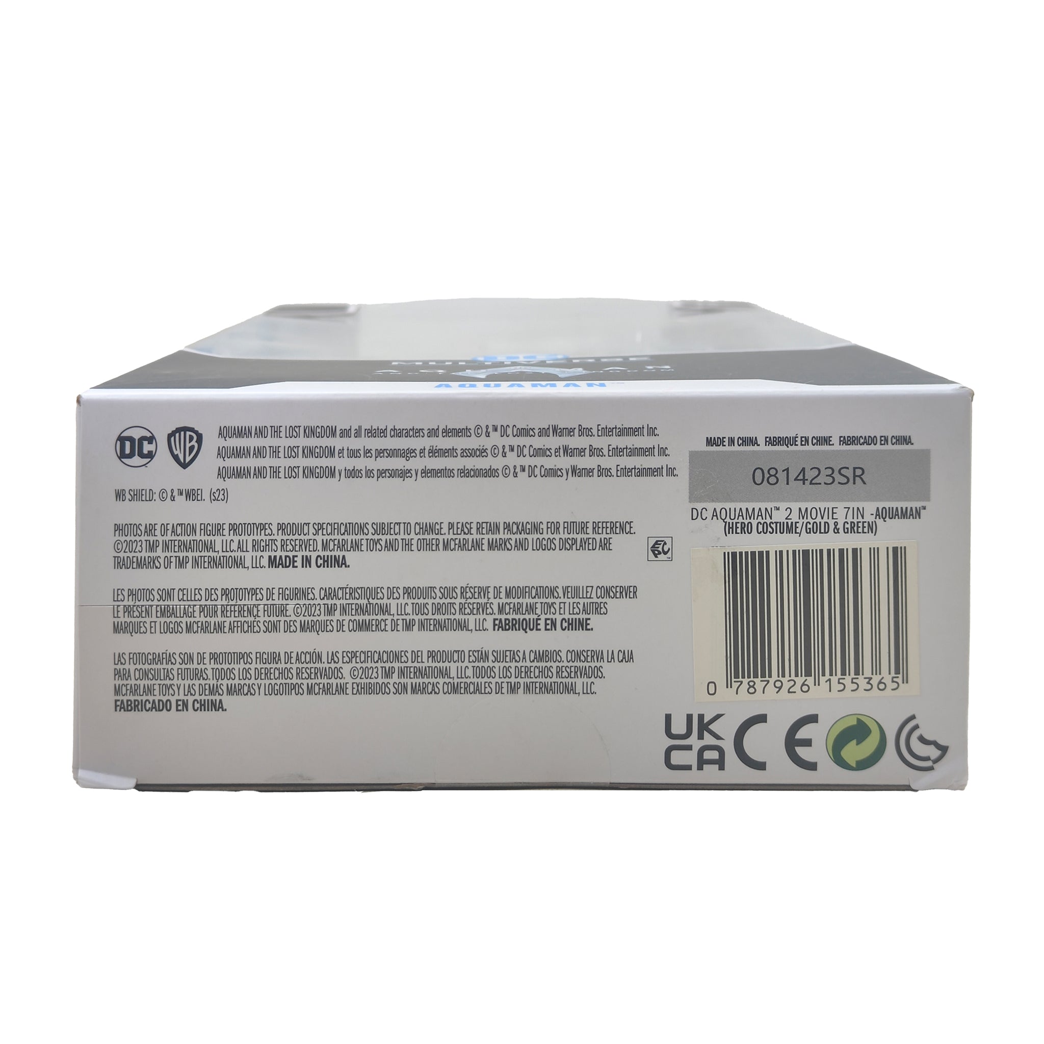 DC Multiverse Aquaman And The Lost Kingdom McFarlane Toys Action Figure 2023 18cm – DC Heroes, McFarlane Toys, 18 cm, 2023, pre-owned collector piece, Uncanny Collectibles Dublin Ireland