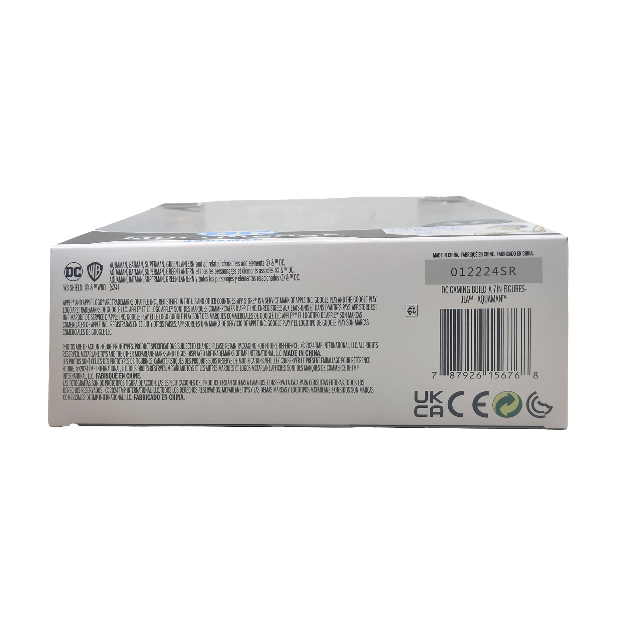 DC Multiverse Aquaman JLA Platinum Edition McFarlane Toys Action Figure 2024 18cm – DC Heroes, McFarlane Toys, 18 cm, 2024, pre-owned collector piece, Uncanny Collectibles Dublin Ireland