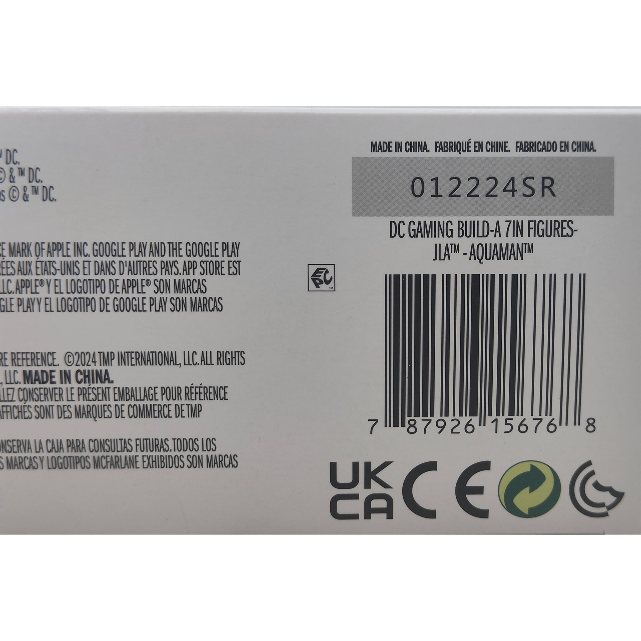 DC Multiverse Aquaman JLA Platinum Edition McFarlane Toys Action Figure 2024 18cm – DC Heroes, McFarlane Toys, 18 cm, 2024, pre-owned collector piece, Uncanny Collectibles Dublin Ireland