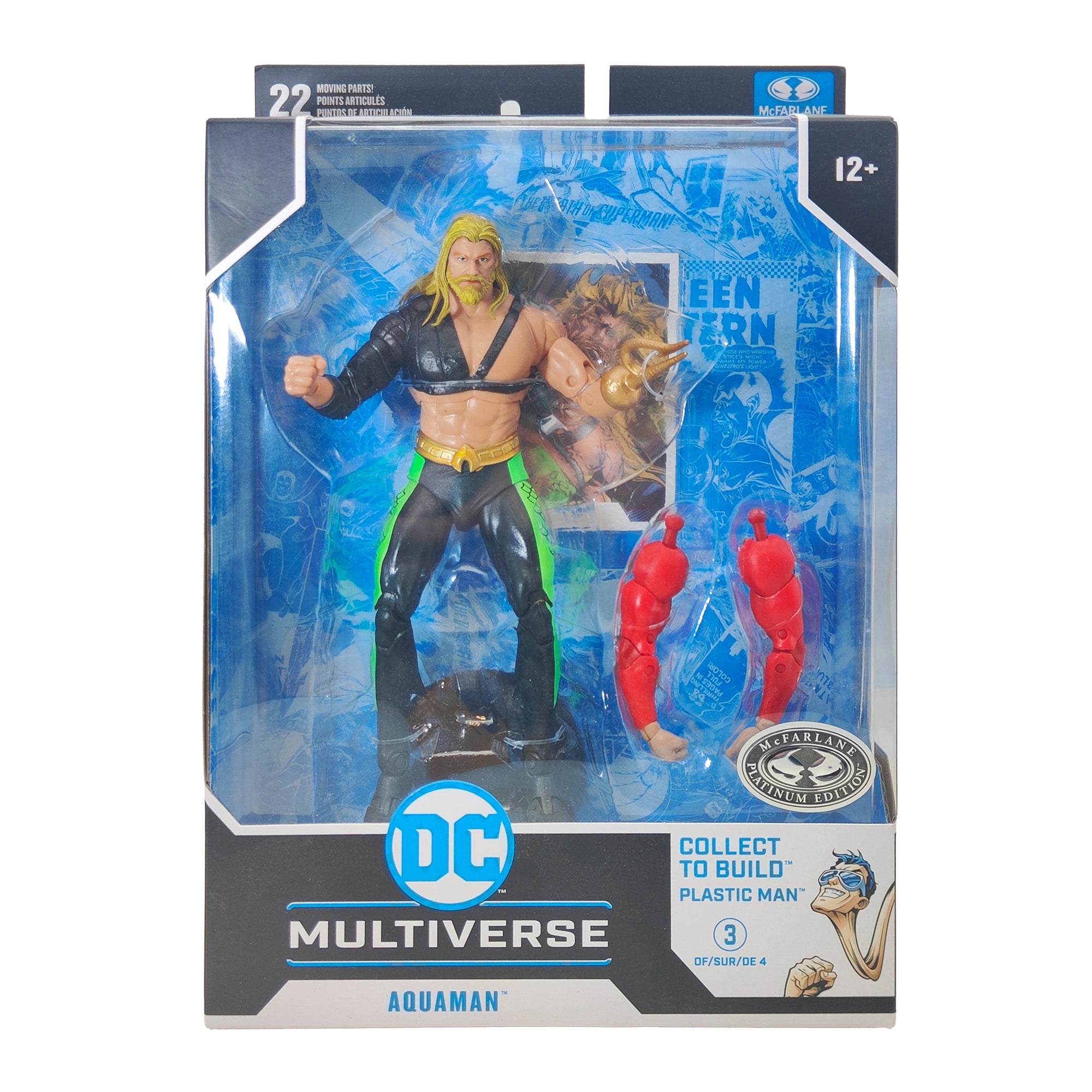 DC Multiverse Aquaman JLA Platinum Edition McFarlane Toys Action Figure 2024 18cm