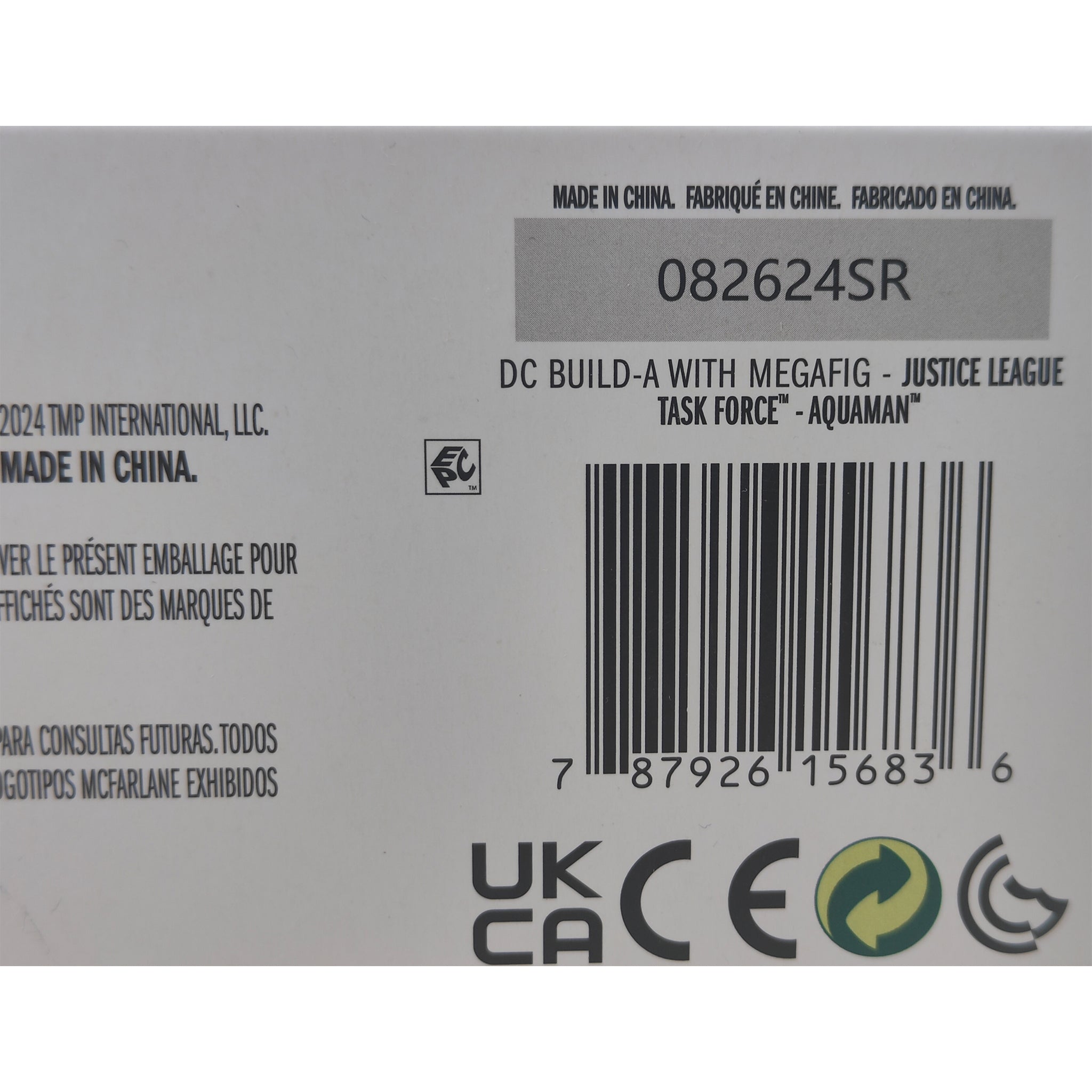 DC Multiverse Aquaman Justice League Task Force McFarlane Toys Action Figure 2024 18cm – DC Heroes, McFarlane Toys, 18 cm, 2024, pre-owned collector piece, Uncanny Collectibles Dublin Ireland