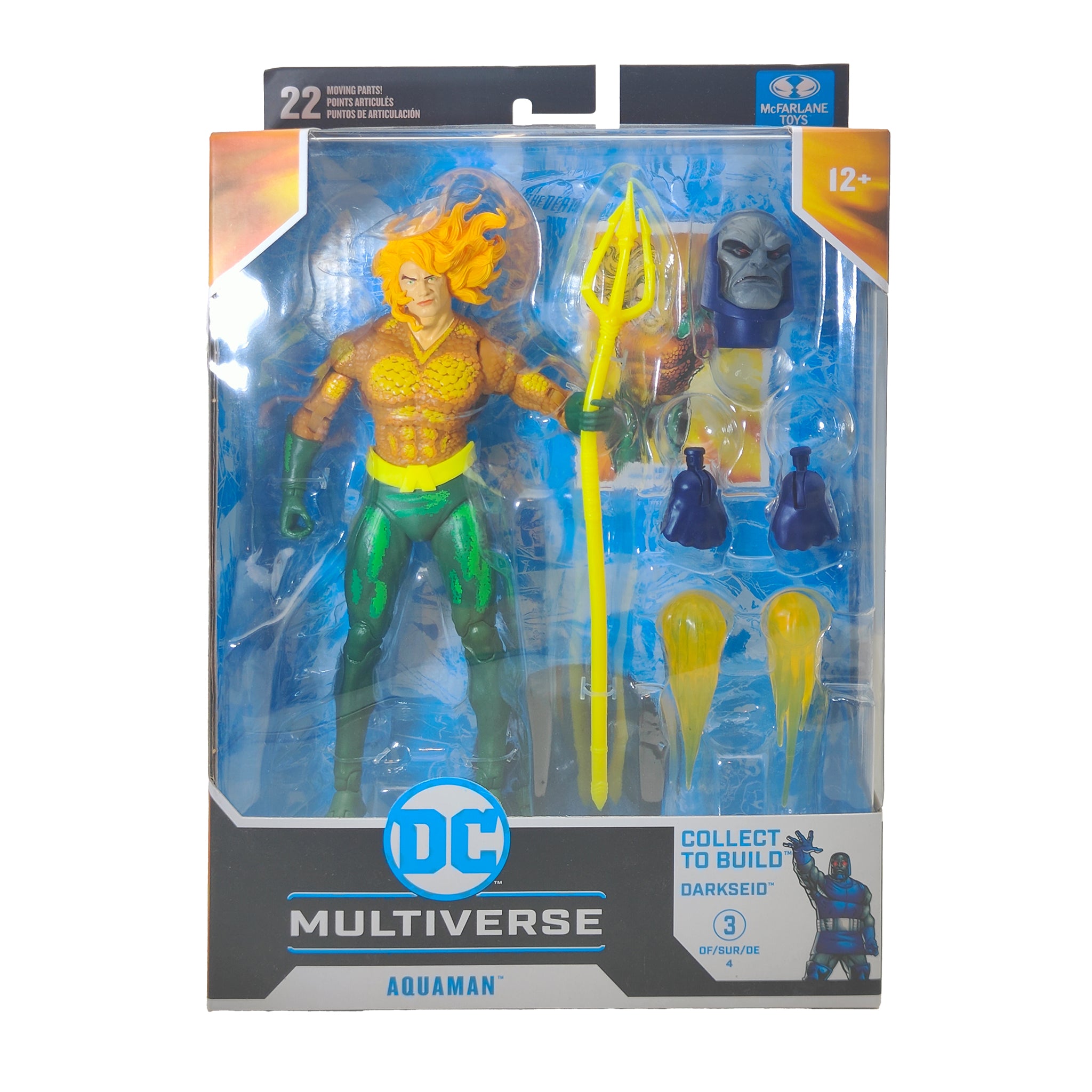 DC Multiverse Aquaman Justice League Task Force McFarlane Toys Action Figure 2024 18cm – DC Heroes, McFarlane Toys, 18 cm, 2024, pre-owned collector piece, Uncanny Collectibles Dublin Ireland