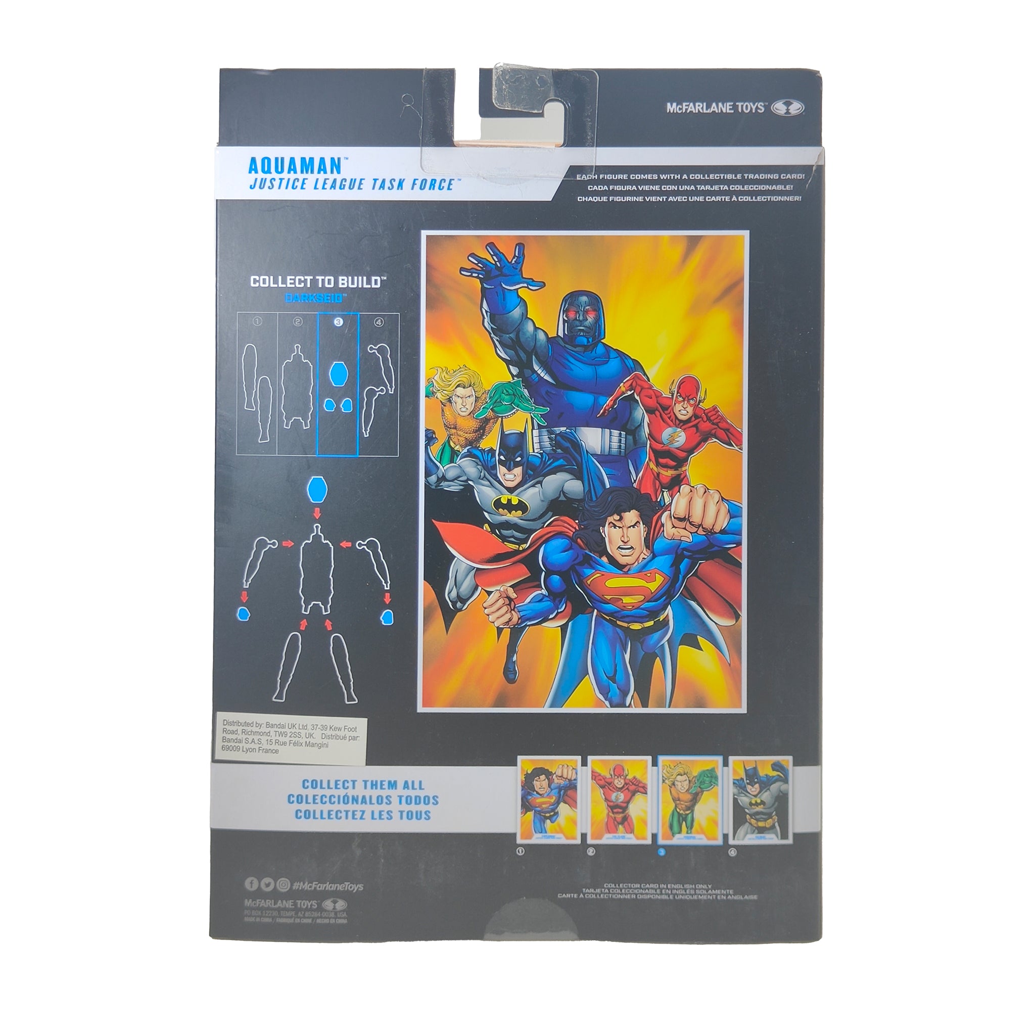 DC Multiverse Aquaman Justice League Task Force McFarlane Toys Action Figure 2024 18cm – DC Heroes, McFarlane Toys, 18 cm, 2024, pre-owned collector piece, Uncanny Collectibles Dublin Ireland