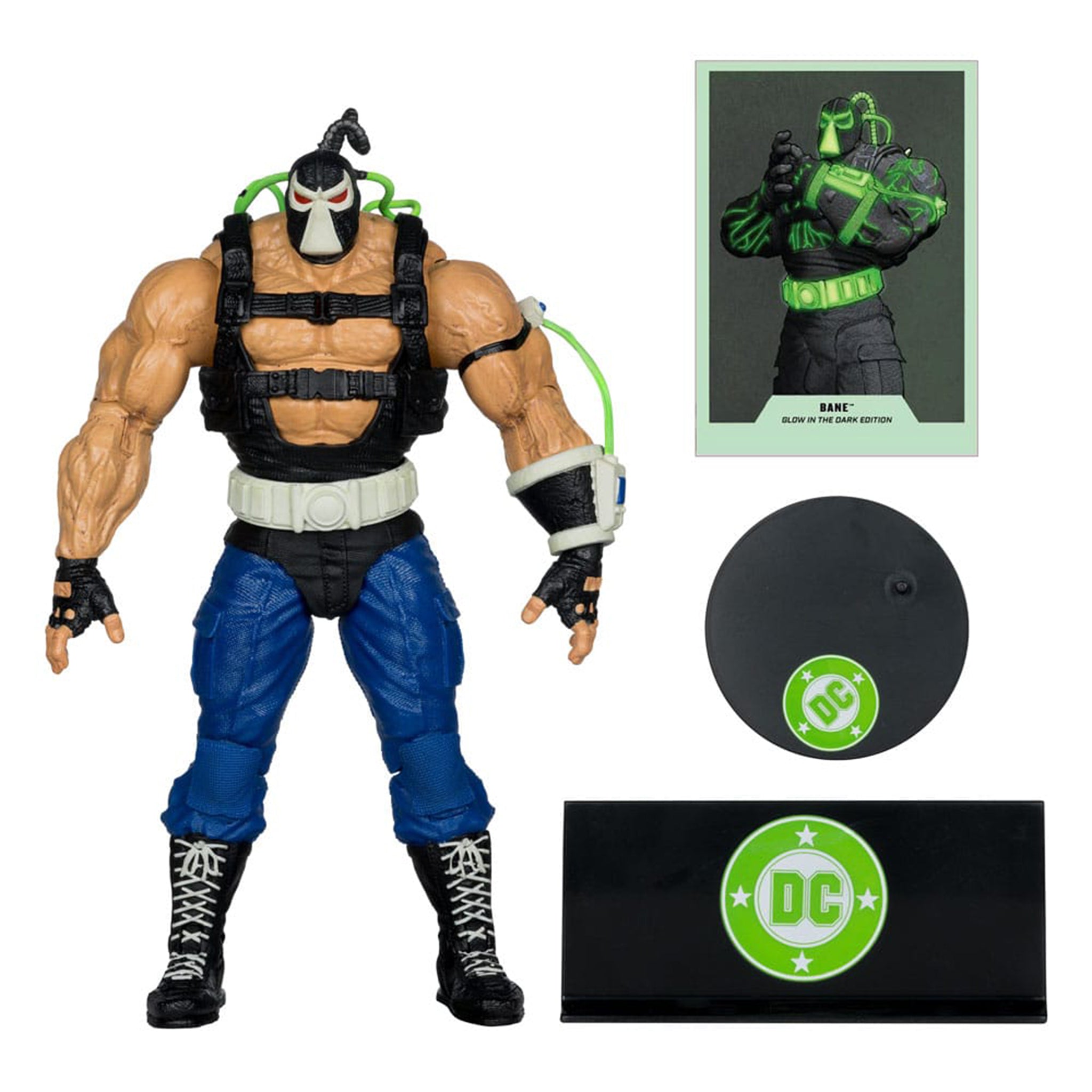 DC Multiverse Bane Glow In The Dark McFarlane Toys Mega Action Figure Gold Label 2025 25 cm – Batman, McFarlane Toys, 25 cm, 2025, brand new collector item, Uncanny Collectibles Dublin Ireland