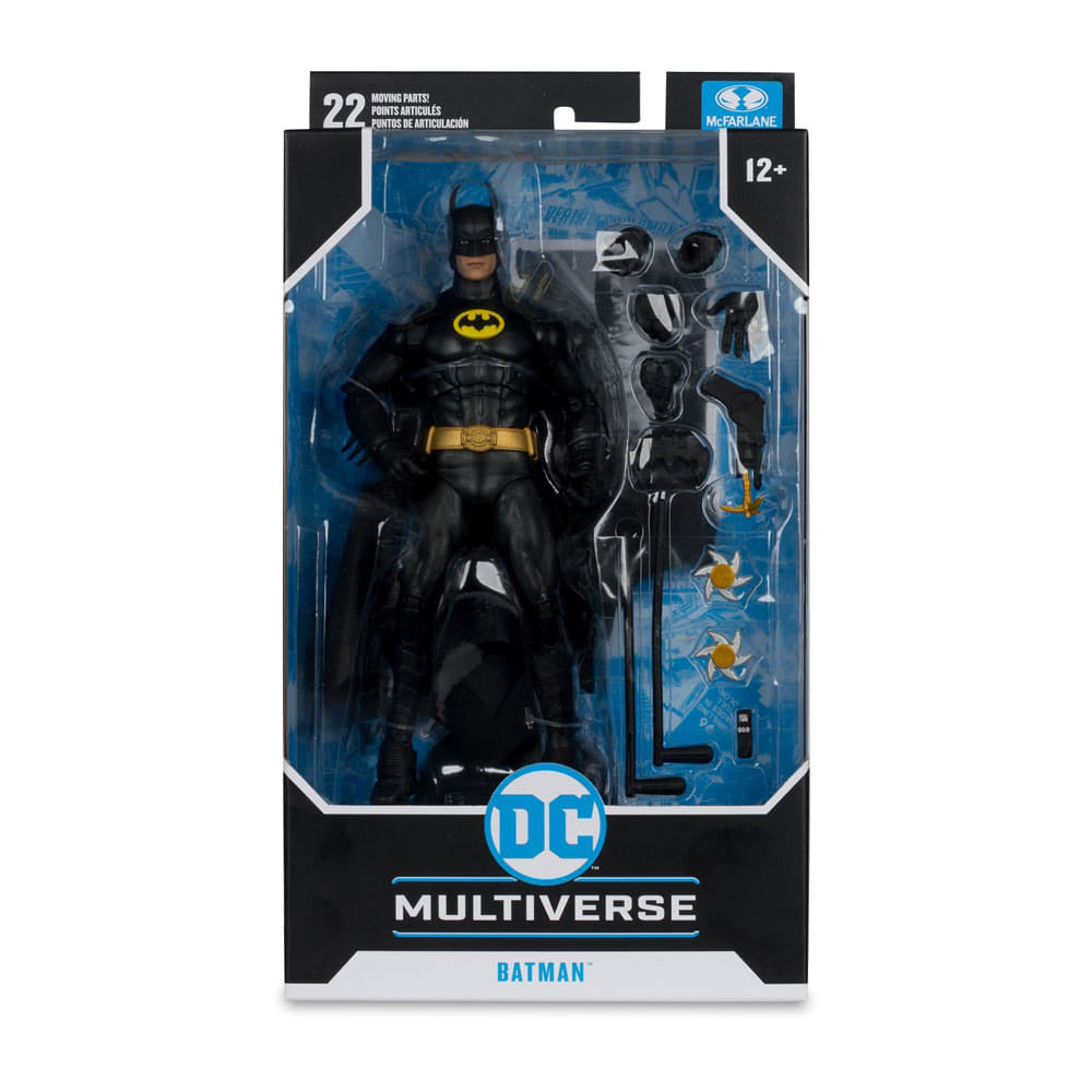 DC Multiverse Batman 1989 Michael Keaton 18 cm Action Figure – Batman, McFarlane Toys, 18 cm, 2025, brand new collector item, Uncanny Collectibles Dublin Ireland