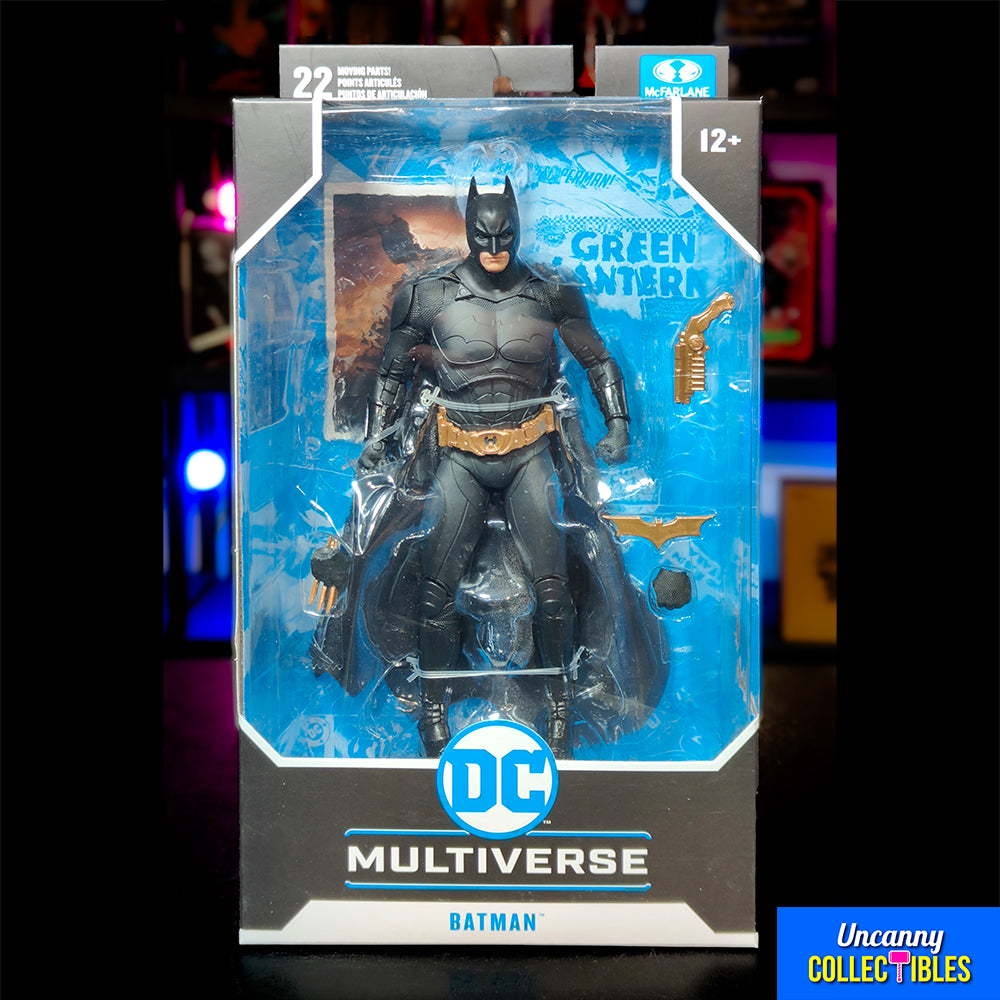 DC Multiverse Batman Begins Christian Bale 18 cm Action Figure – Batman, McFarlane Toys, 18 cm, 2025, brand new collector item, Uncanny Collectibles Dublin Ireland