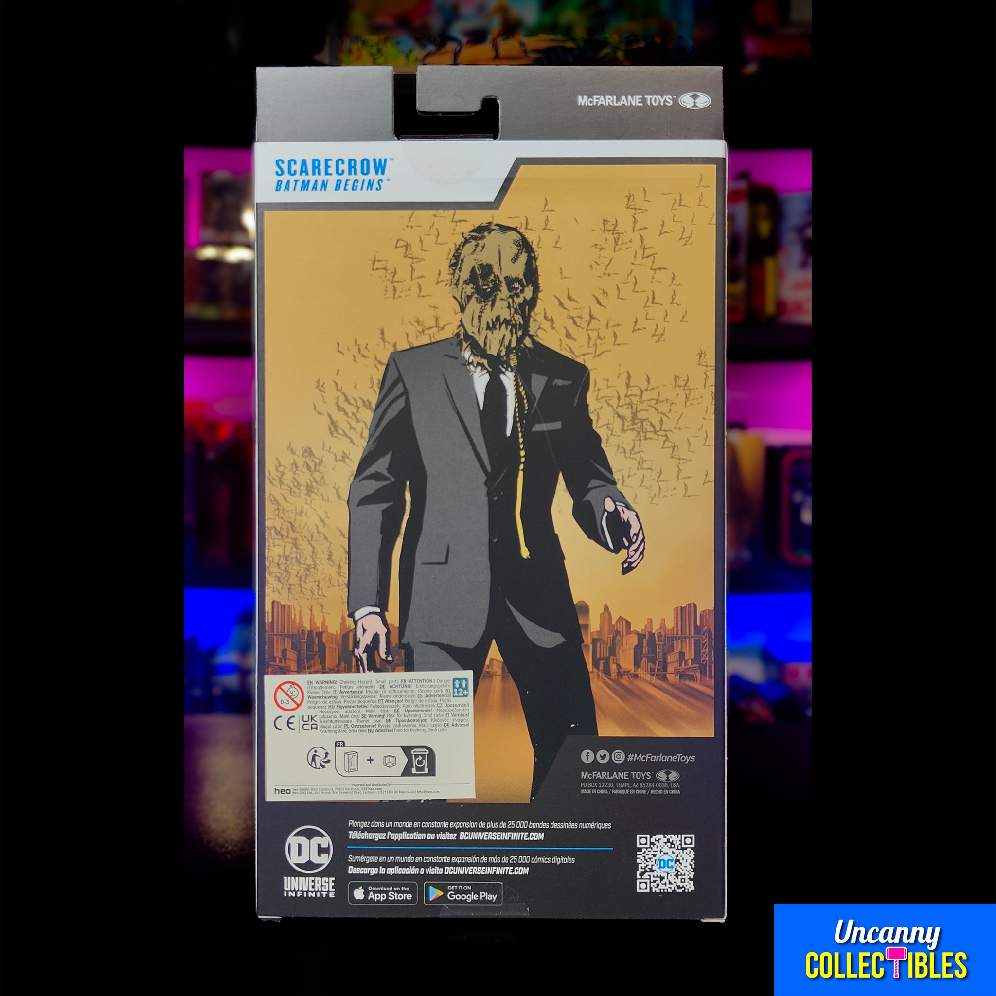 DC Multiverse Batman Begins Scarecrow Chase Variant Action Figure 18 cm – Batman, McFarlane Toys, 18 cm, 2025, brand new collector item, Uncanny Collectibles Dublin Ireland