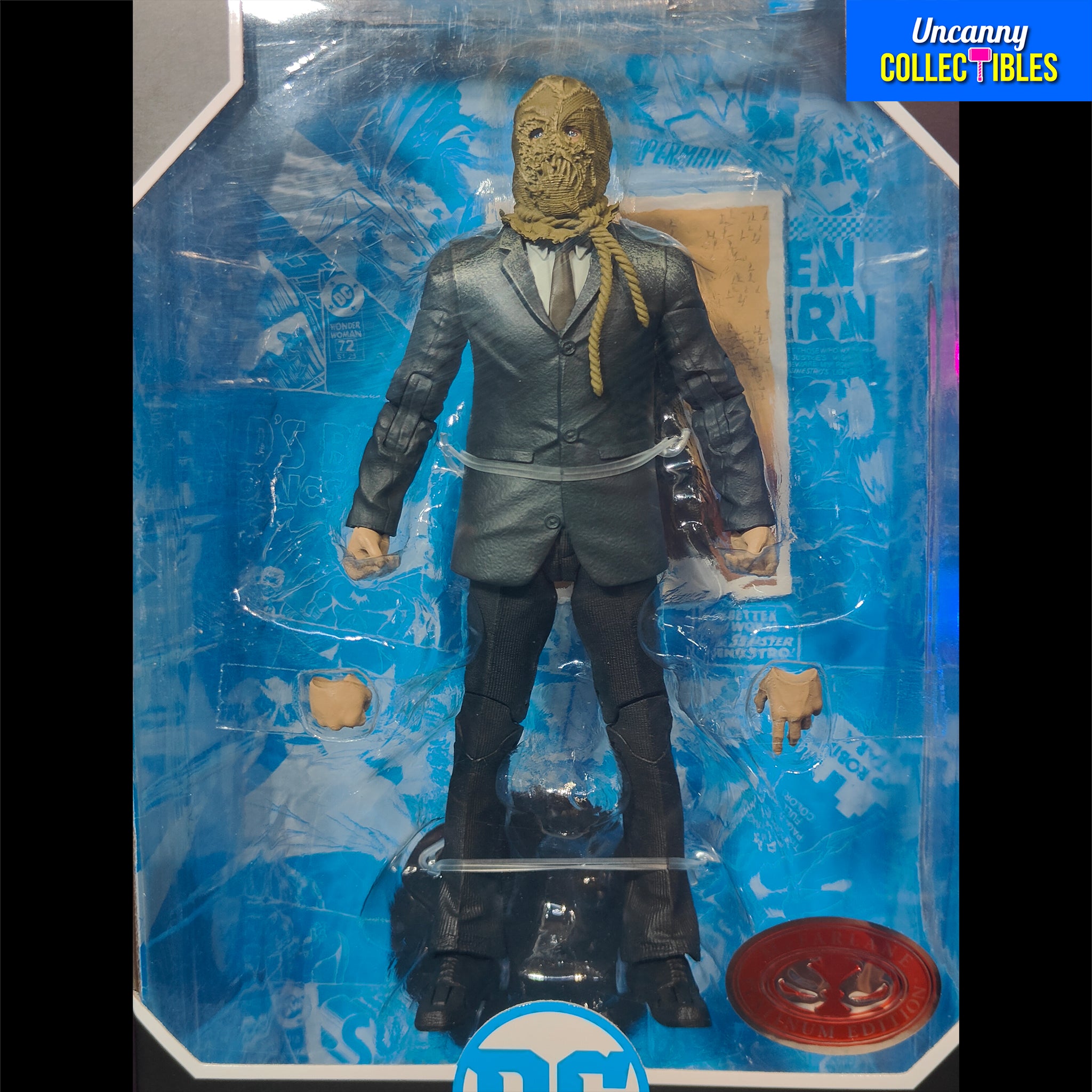 DC Multiverse Batman Begins Scarecrow Chase Variant Action Figure 18 cm – Batman, McFarlane Toys, 18 cm, 2025, brand new collector item, Uncanny Collectibles Dublin Ireland