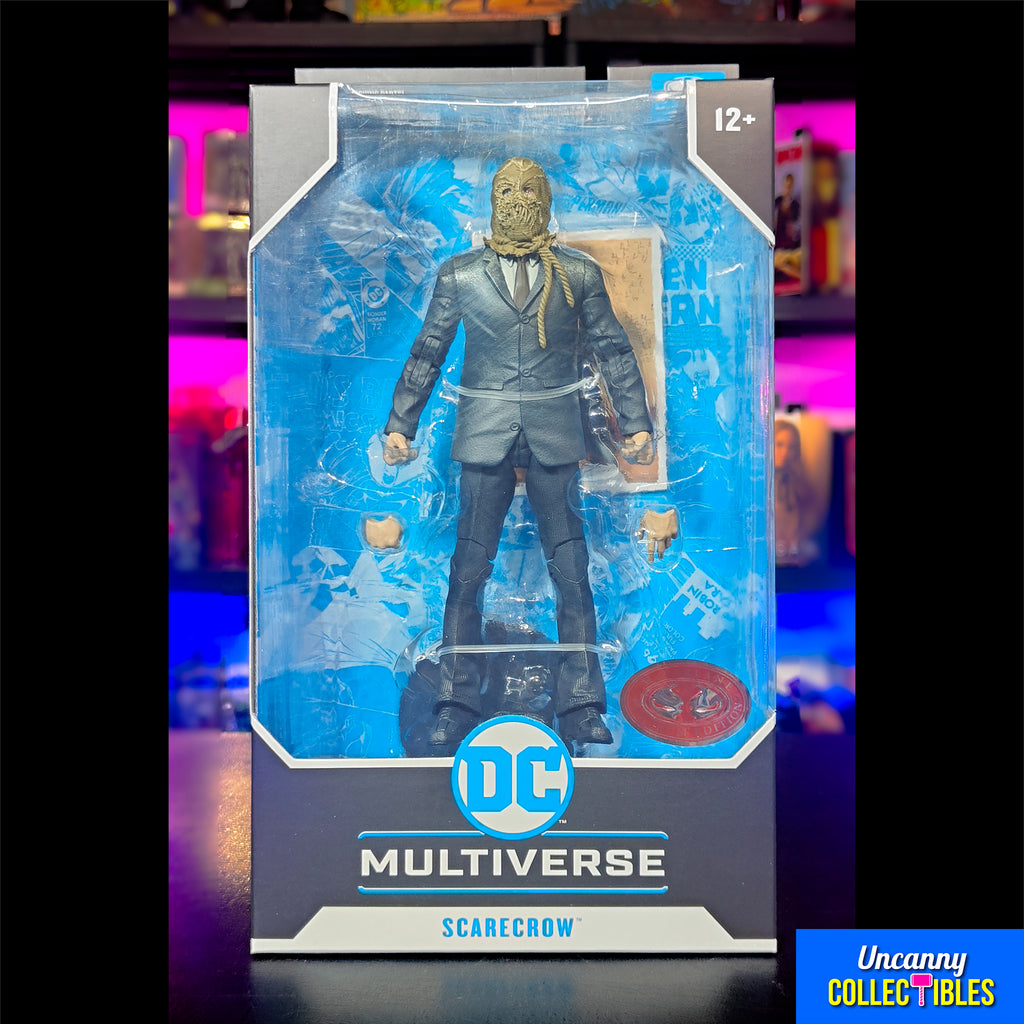 DC Multiverse Batman Begins Scarecrow Chase Variant Action Figure 18 cm – Batman, McFarlane Toys, 18 cm, 2025, brand new collector item, Uncanny Collectibles Dublin Ireland