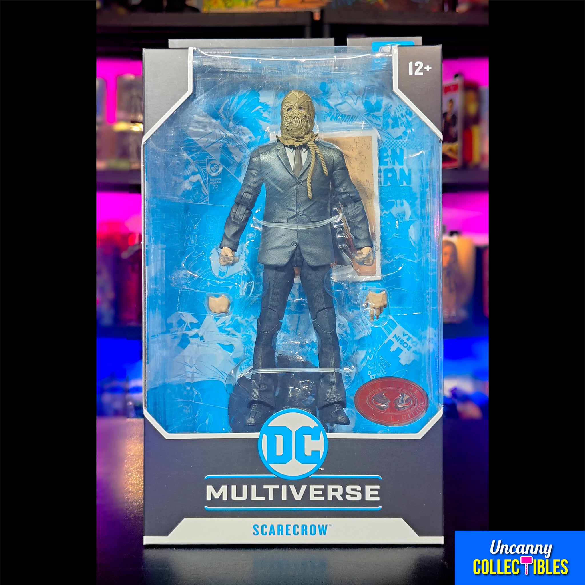 DC Multiverse Batman Begins Scarecrow Chase Variant Action Figure 18 cm – Batman, McFarlane Toys, 18 cm, 2025, brand new collector item, Uncanny Collectibles Dublin Ireland