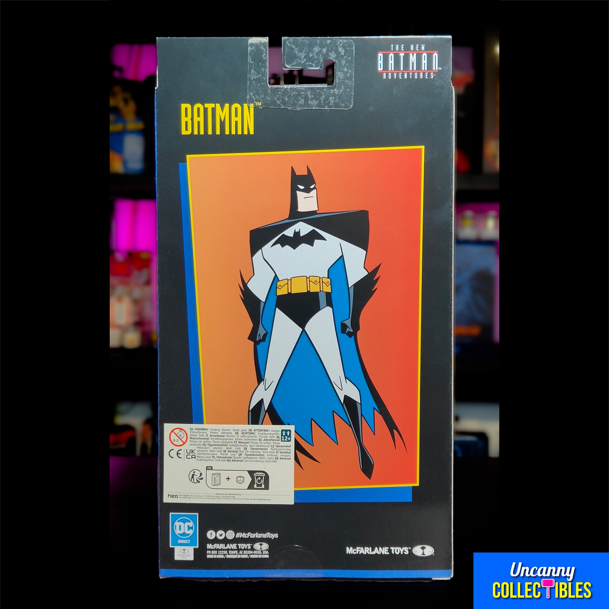 DC Multiverse Batman The New Batman Adventures Action Figure 18 cm – Batman, McFarlane Toys, 18 cm, brand new collector item, Uncanny Collectibles Dublin Ireland