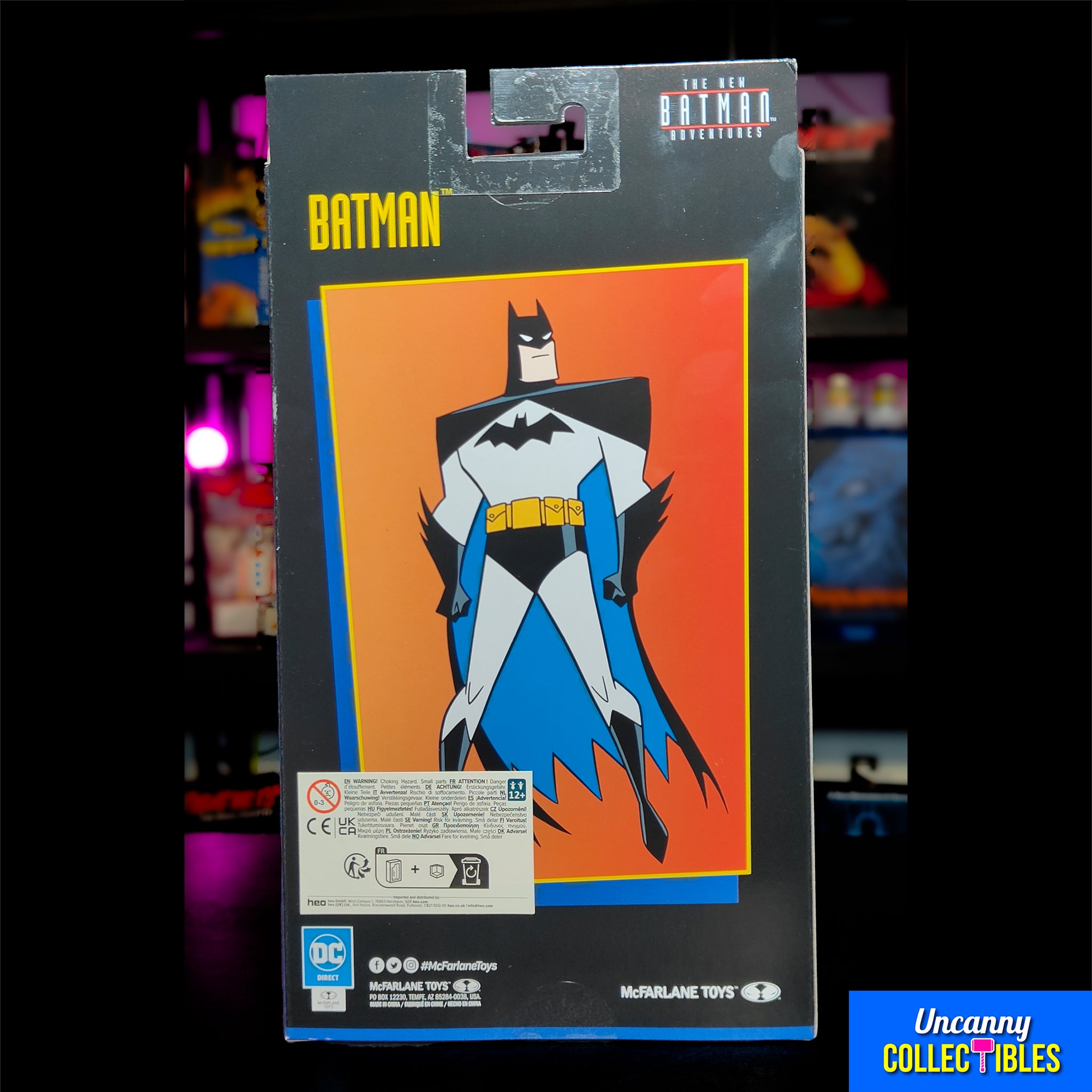 DC Multiverse Batman The New Batman Adventures Action Figure 18 cm – Batman, McFarlane Toys, 18 cm, brand new collector item, Uncanny Collectibles Dublin Ireland