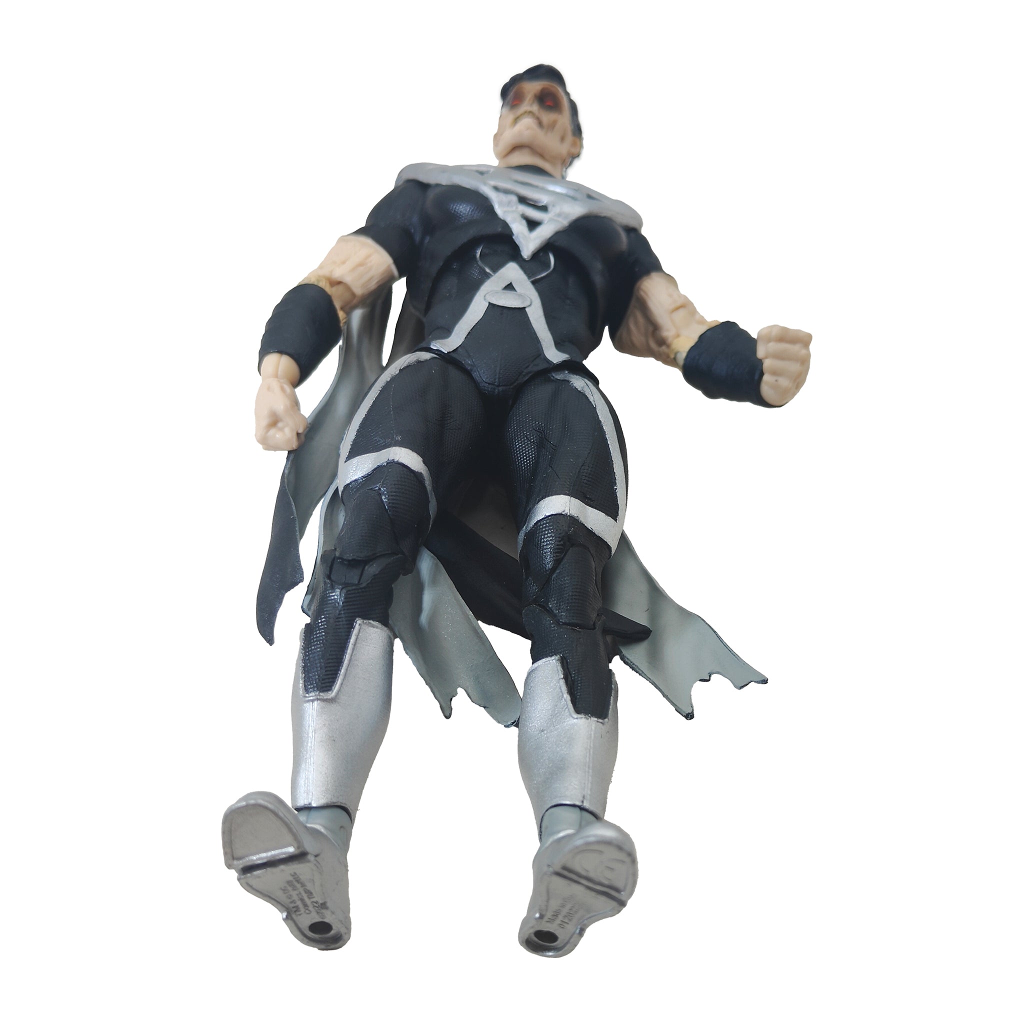 DC Multiverse Black Lantern Superman Blackest Night McFarlane Toys Action Figure 2022 18cm – Superman, McFarlane Toys, 18 cm, 2022, pre-owned collector piece, Uncanny Collectibles Dublin Ireland