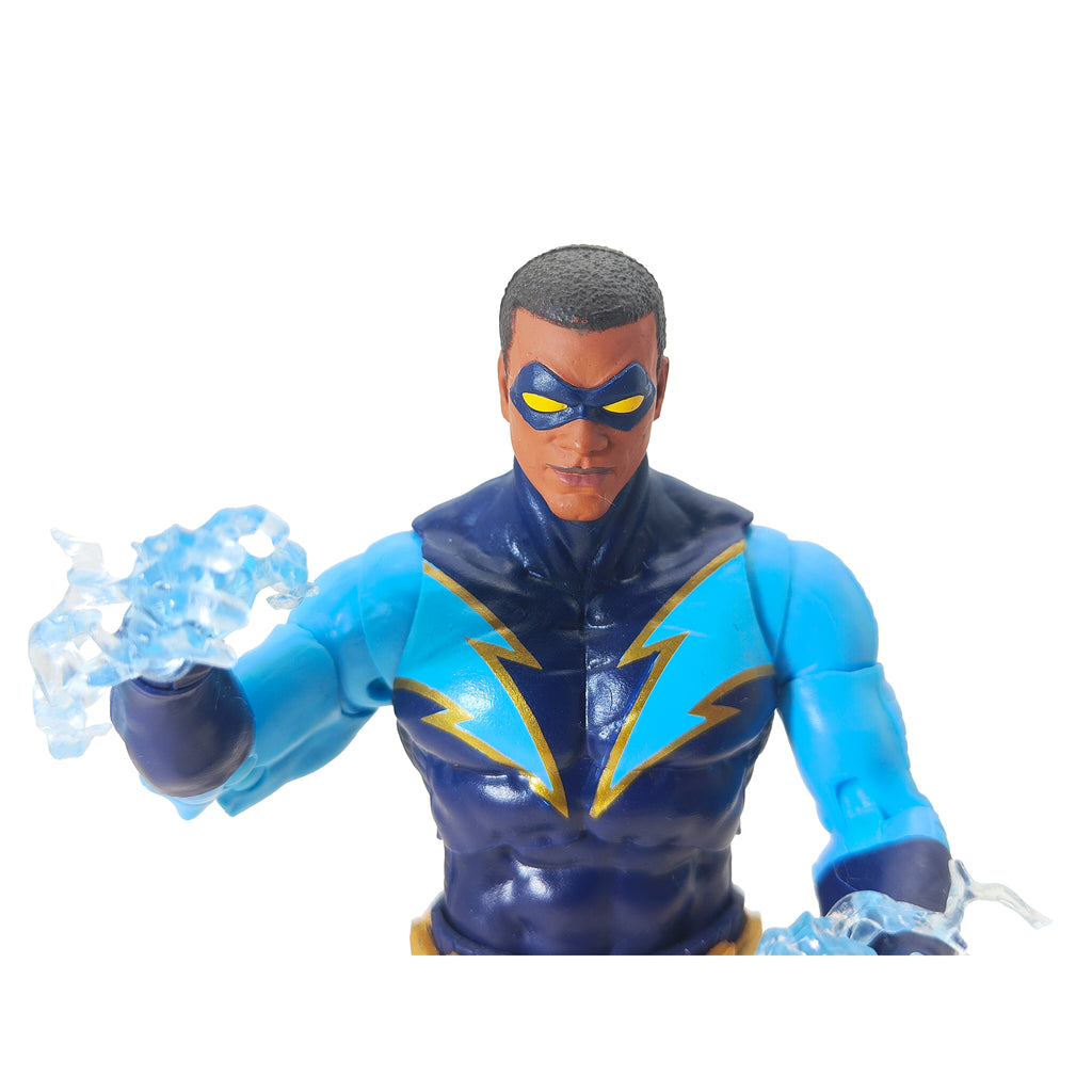 DC Multiverse Black Lightning McFarlane Toys Gold Label Action Figure 2023 – DC Heroes, McFarlane Toys, 18 cm, 2023, pre-owned collector piece, Uncanny Collectibles Dublin Ireland