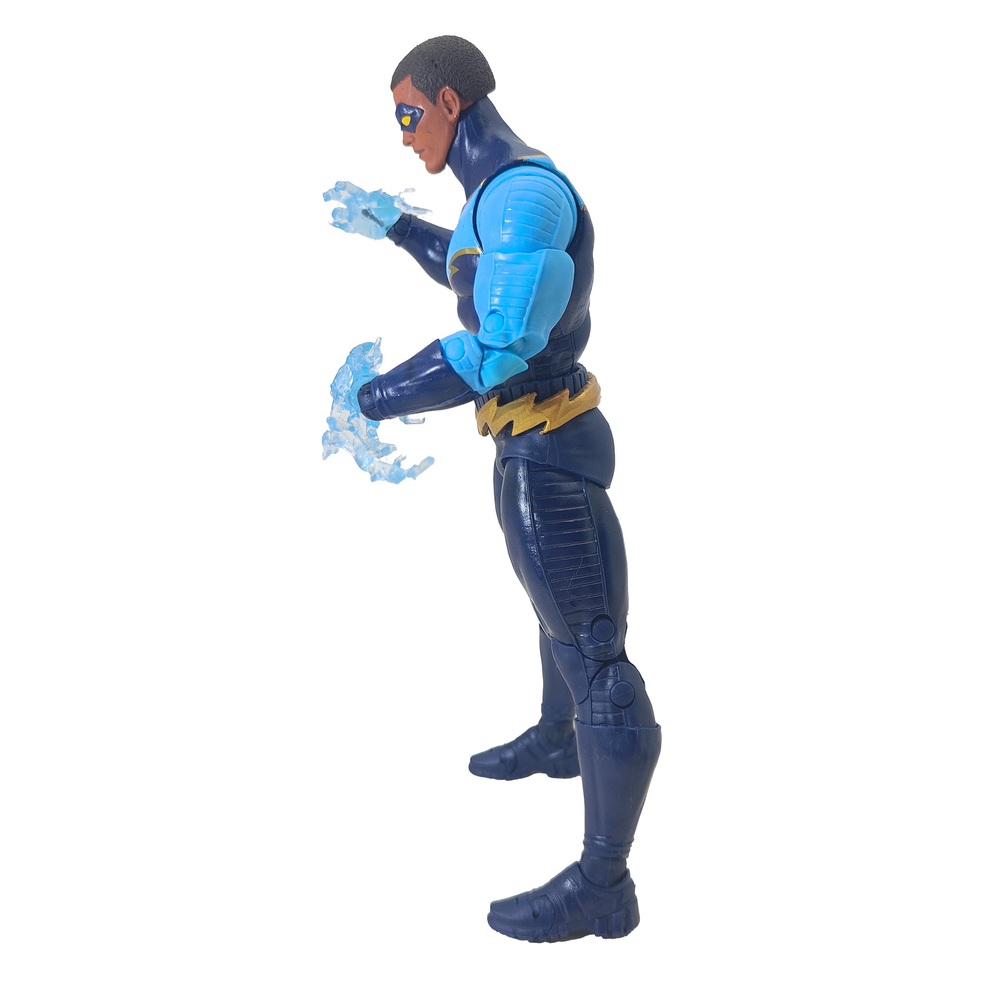 DC Multiverse Black Lightning McFarlane Toys Gold Label Action Figure 2023 – DC Heroes, McFarlane Toys, 18 cm, 2023, pre-owned collector piece, Uncanny Collectibles Dublin Ireland