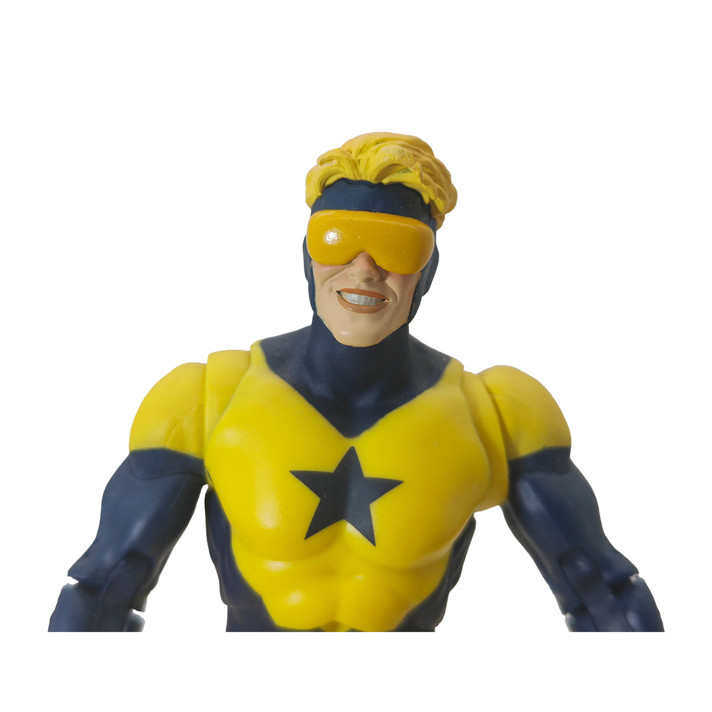 DC Multiverse Booster Gold From Booster Gold & Blue Beetle McFarlane Toys 2 Pack – DC Heroes, McFarlane Toys, 18 cm, pre-owned collector piece, Uncanny Collectibles Dublin Ireland