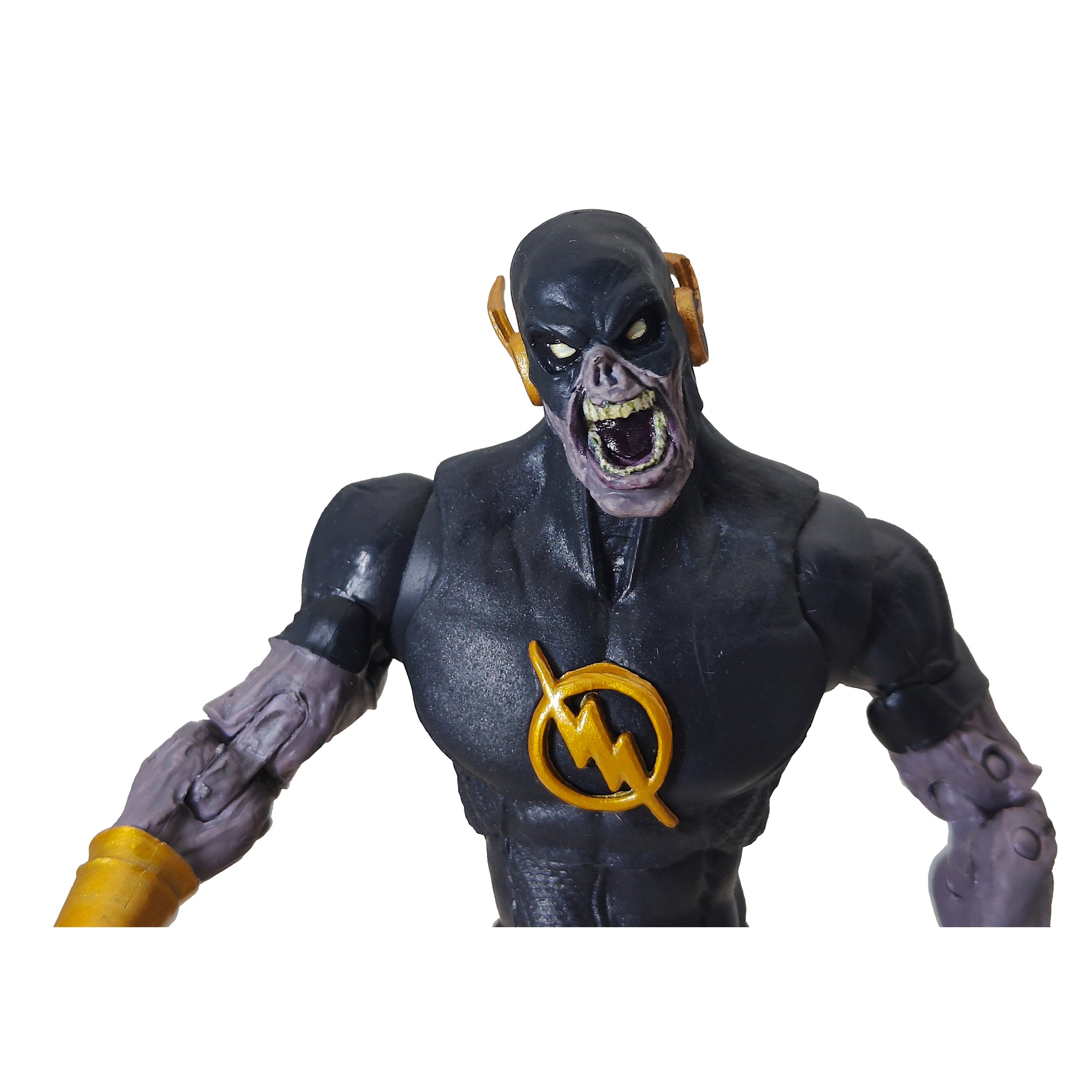 DC Multiverse Dark Flash Speed Metal McFarlane Toys Action Figure Gold Label 2022 18cm – DC Heroes, McFarlane Toys, 18 cm, 2022, pre-owned collector piece, Uncanny Collectibles Dublin Ireland