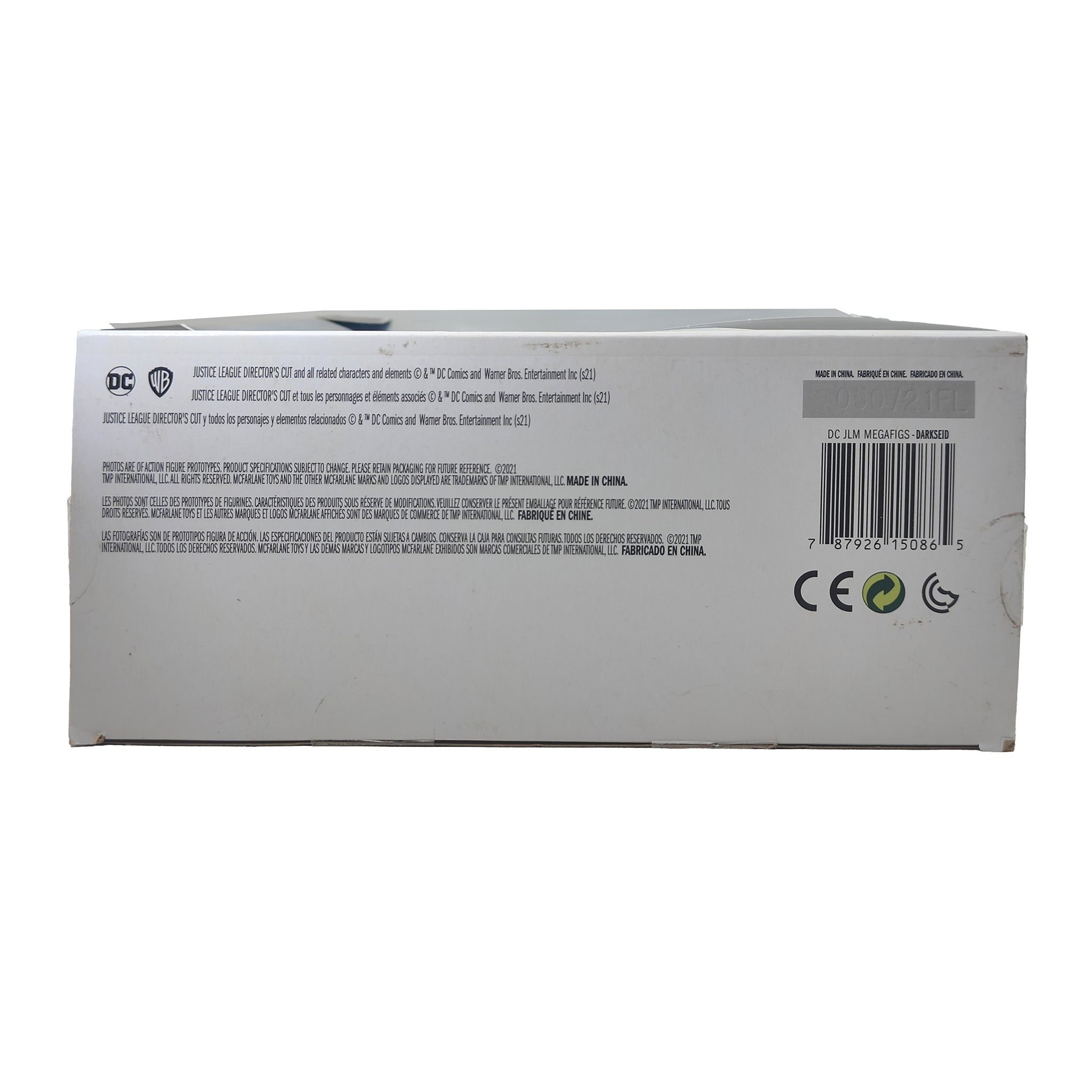 DC Multiverse Darkseid Justice League McFarlane Toys Action Figure 2021 30cm – DC Heroes, McFarlane Toys, 30 cm, 2021, pre-owned collector piece, Uncanny Collectibles Dublin Ireland