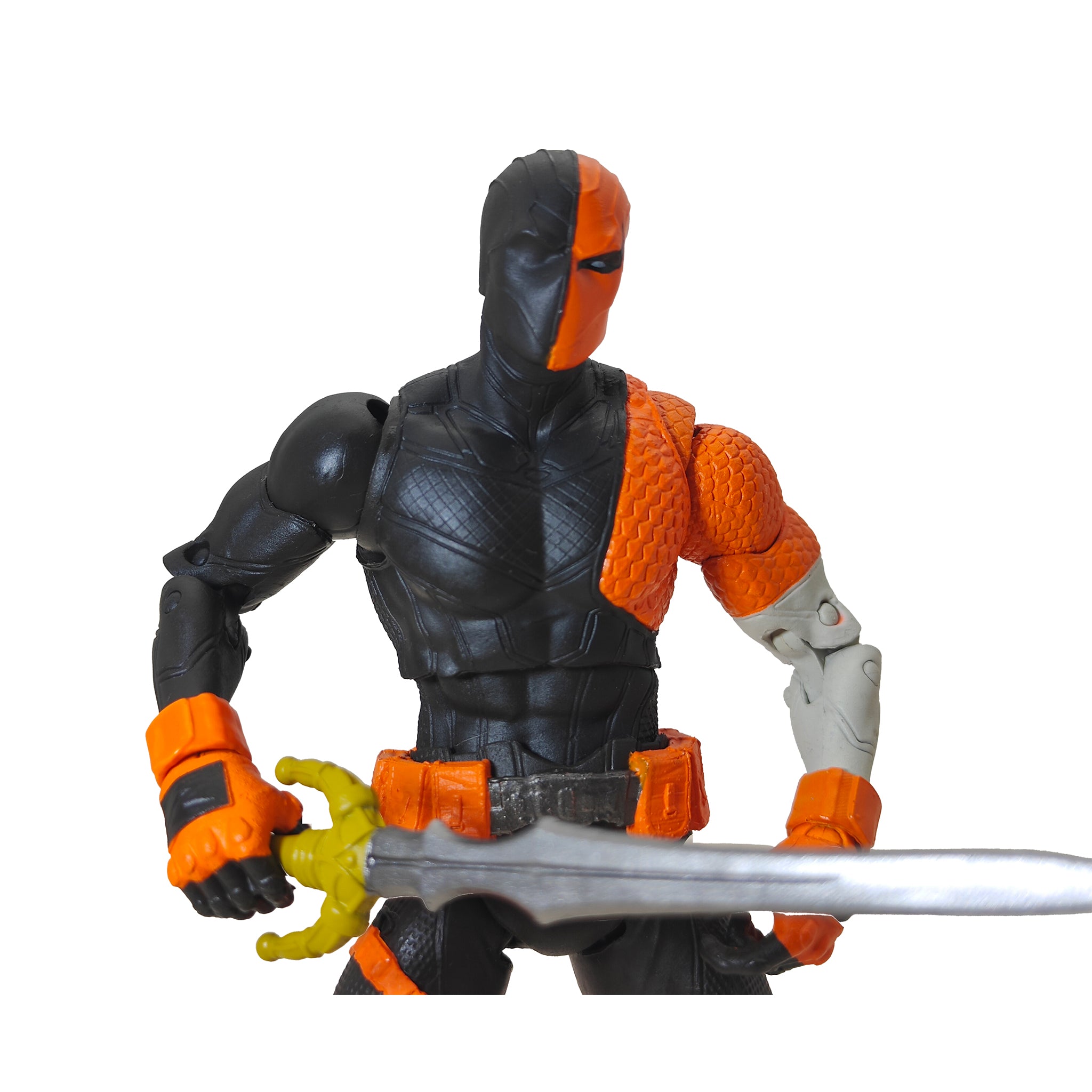 DC Multiverse Deathstroke DC Rebirth McFarlane Toys Action Figure 2022 18cm – Batman, McFarlane Toys, 18 cm, 2022, pre-owned collector piece, Uncanny Collectibles Dublin Ireland