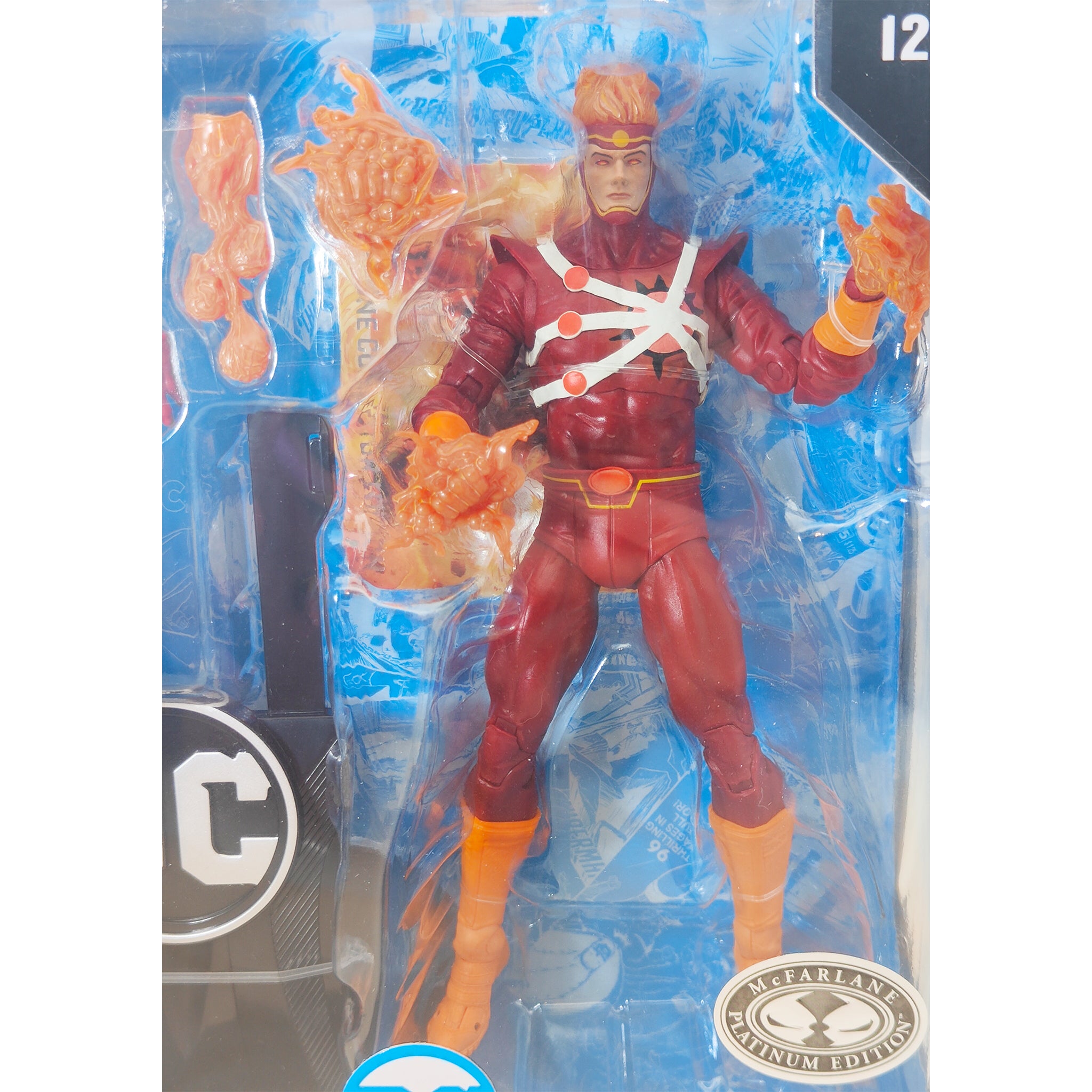 DC Multiverse Firestorm Crisis Infinite Earths Platinum Collector Edition McFarlane Toys Action Figure 2023 18cm – DC Heroes, McFarlane Toys, 18 cm, 2023, pre-owned collector piece, Uncanny Collectibles Dublin Ireland