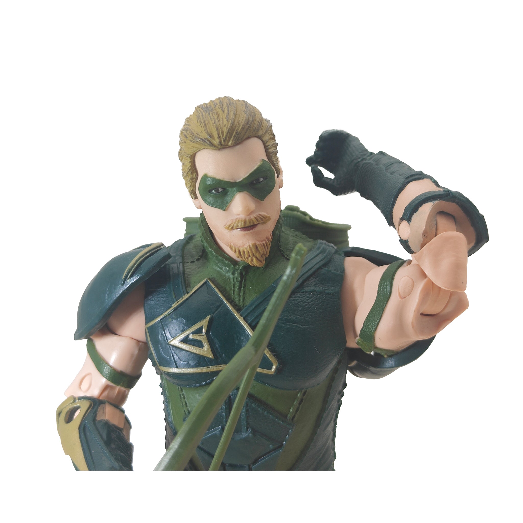 DC Multiverse Green Arrow Injustice 2 McFarlane Toys Action Figure 2022 18cm – DC Heroes, McFarlane Toys, 18 cm, 2022, pre-owned collector piece, Uncanny Collectibles Dublin Ireland