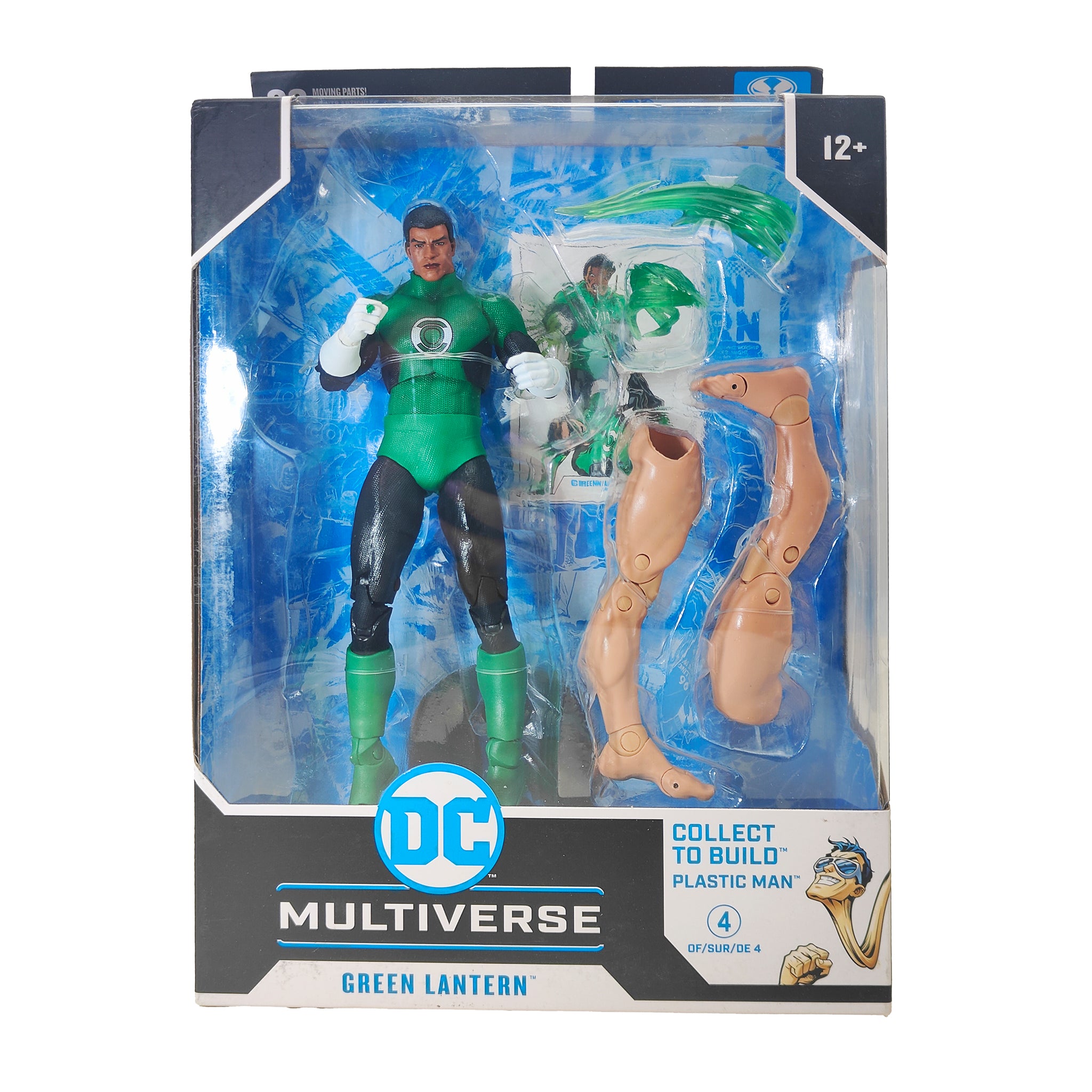 DC Multiverse Green Lantern John Stewart JLA McFarlane Toys Action Figure 2024 18cm – DC Heroes, McFarlane Toys, 18 cm, 2024, pre-owned collector piece, Uncanny Collectibles Dublin Ireland