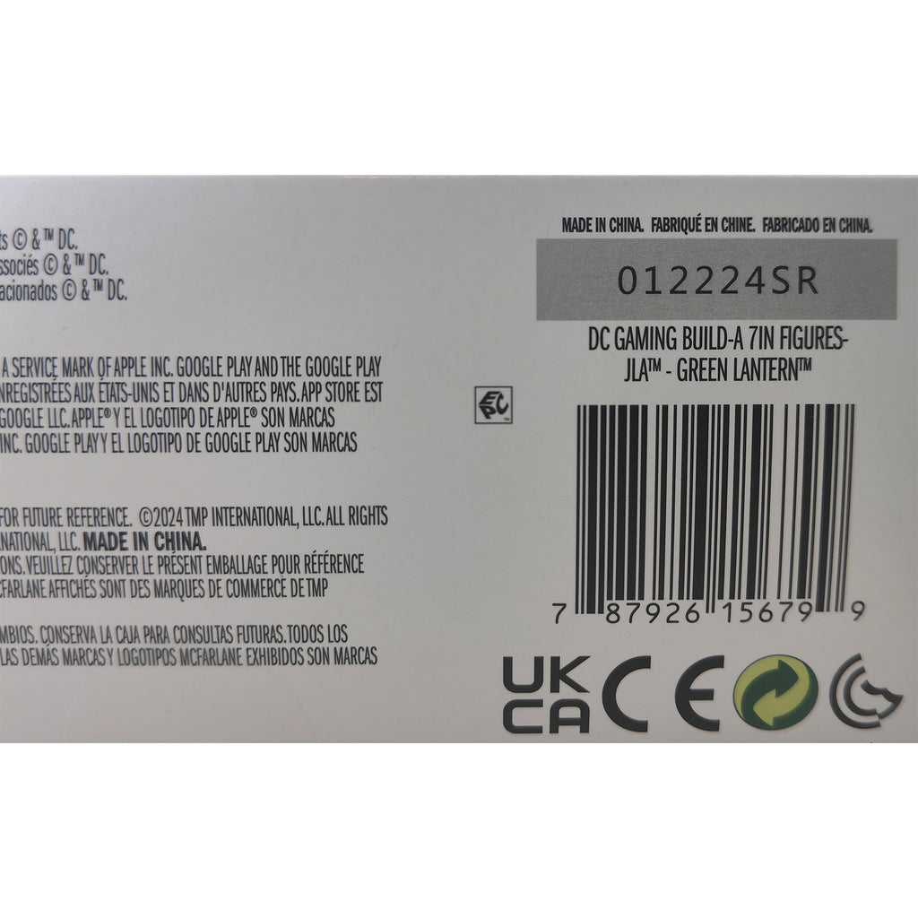 DC Multiverse Green Lantern John Stewart JLA McFarlane Toys Action Figure 2024 18cm – DC Heroes, McFarlane Toys, 18 cm, 2024, pre-owned collector piece, Uncanny Collectibles Dublin Ireland